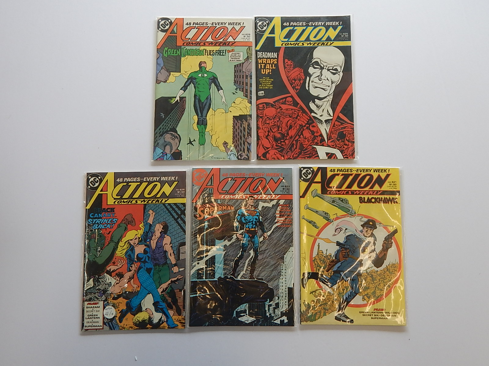 Modern Age DC Comics with "Action Comics"