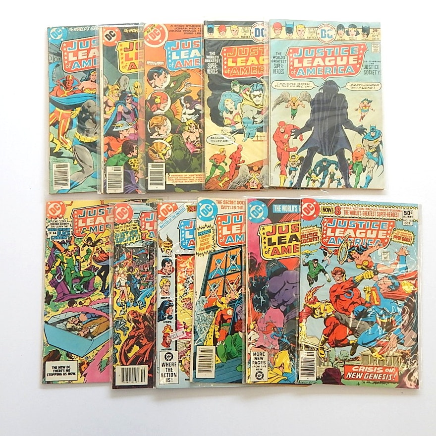 Bronze  Age DC Comics with "Justice League of America"