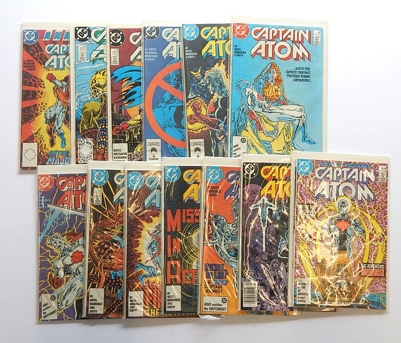 Bronze and Modern Age DC Comics with "Captain Atom"
