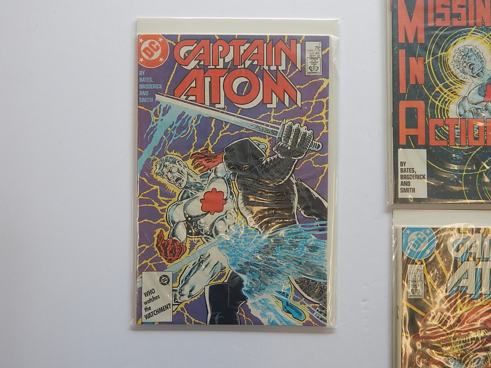 Bronze and Modern Age DC Comics with "Captain Atom"
