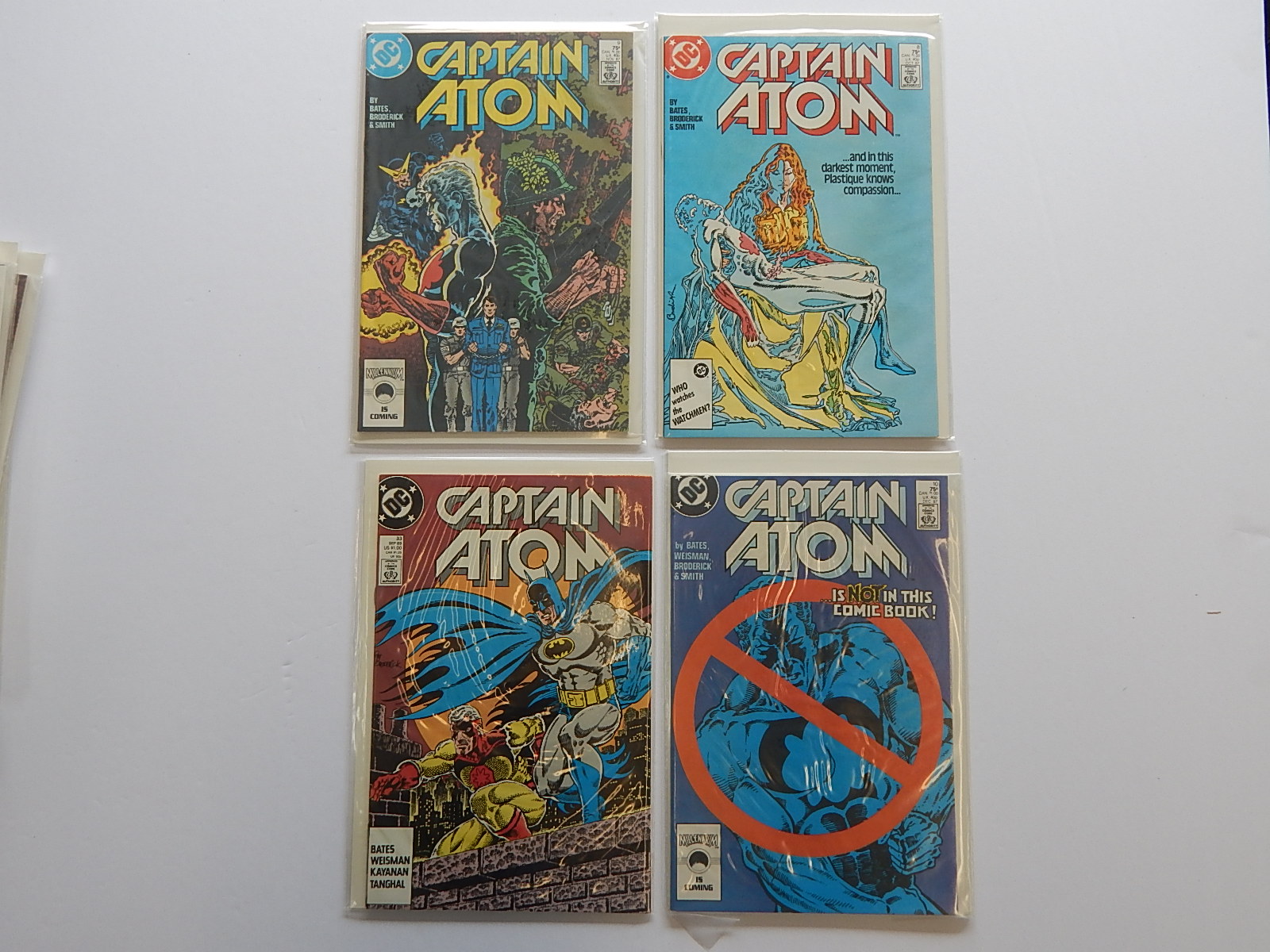Bronze and Modern Age DC Comics with "Captain Atom"
