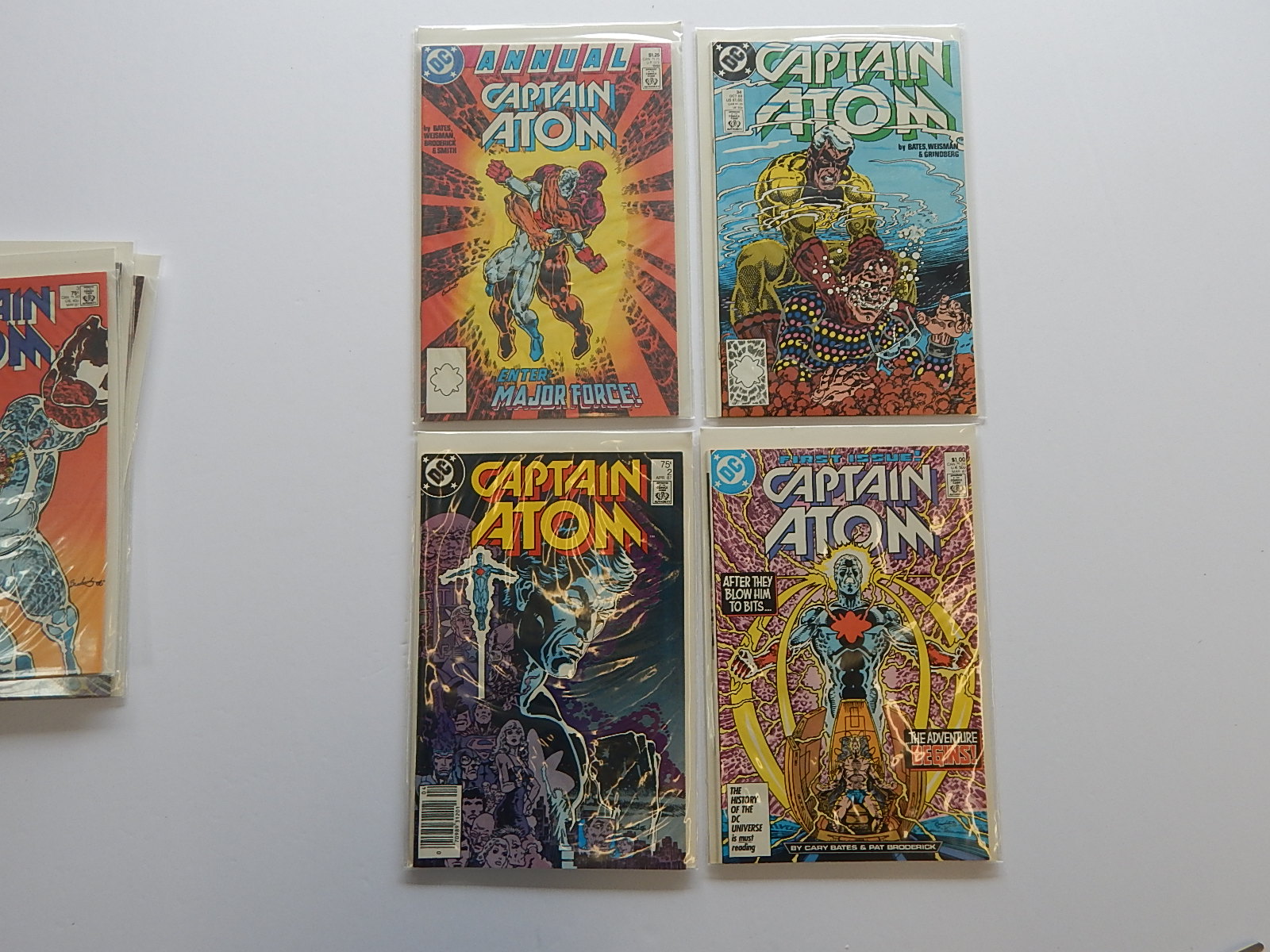 Bronze and Modern Age DC Comics with "Captain Atom"