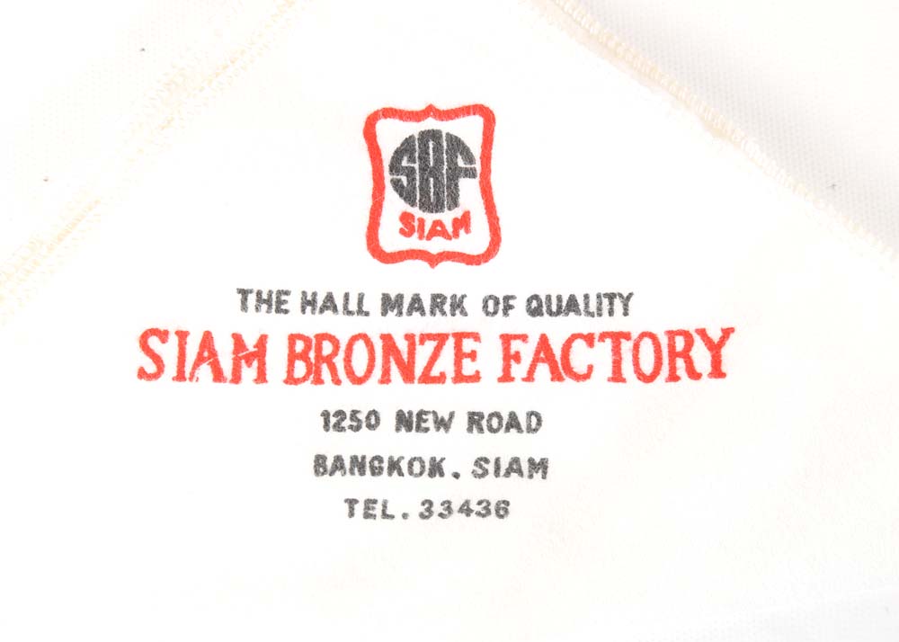 Vintage Tableware Including Siam Brass Flatware