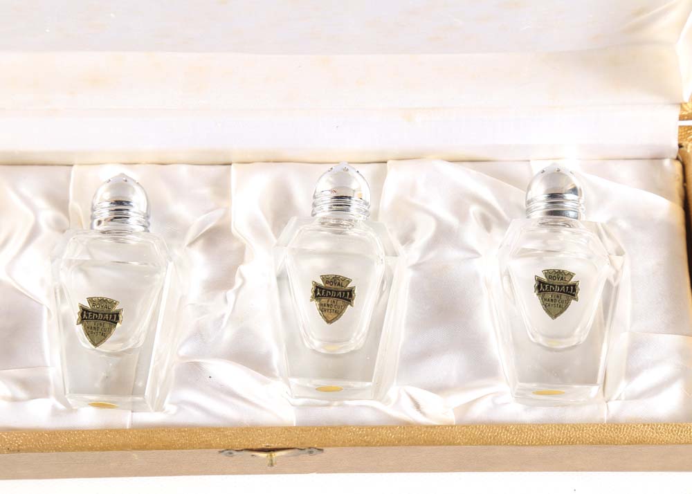 Vintage Tableware Including Siam Brass Flatware