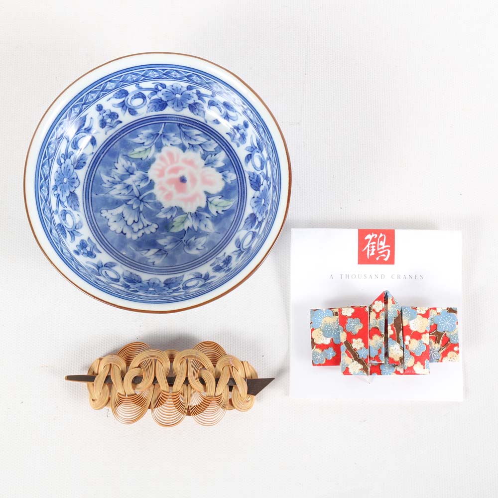 Handcrafted Japanese Jewelry and Decorative Bowl