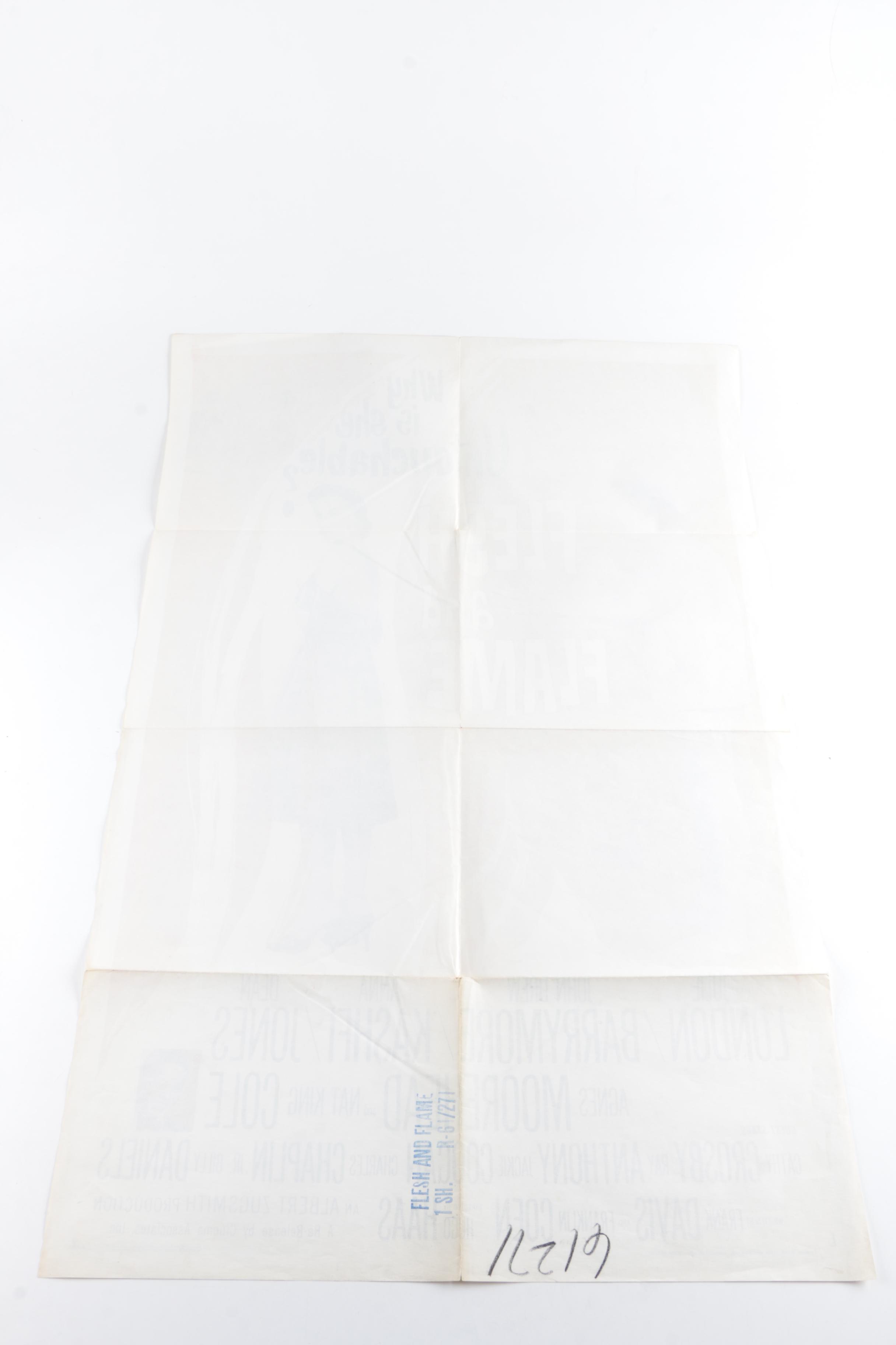 "Flesh and Flame" Feature Film Poster