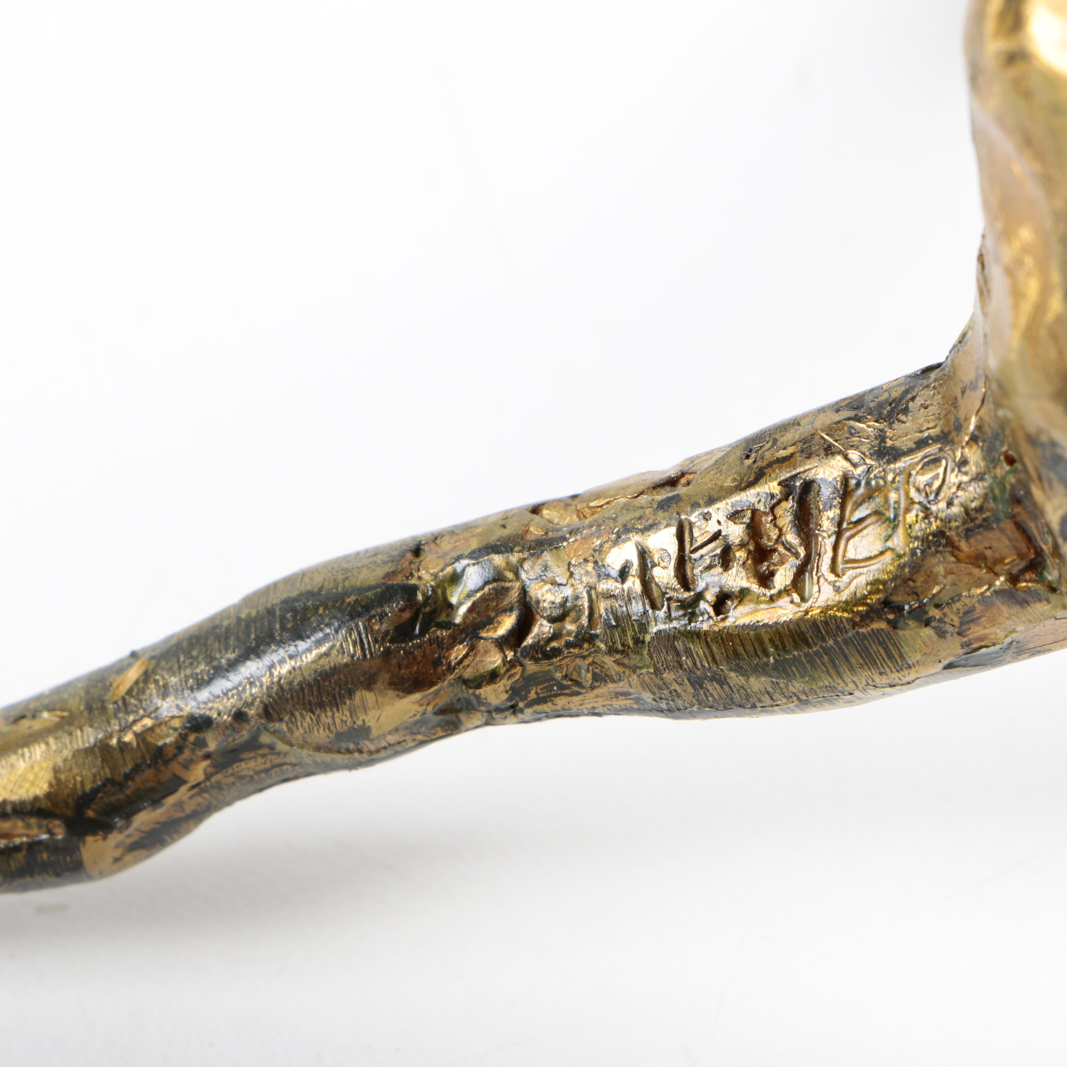 Figural Copper Sculpture by James Maher