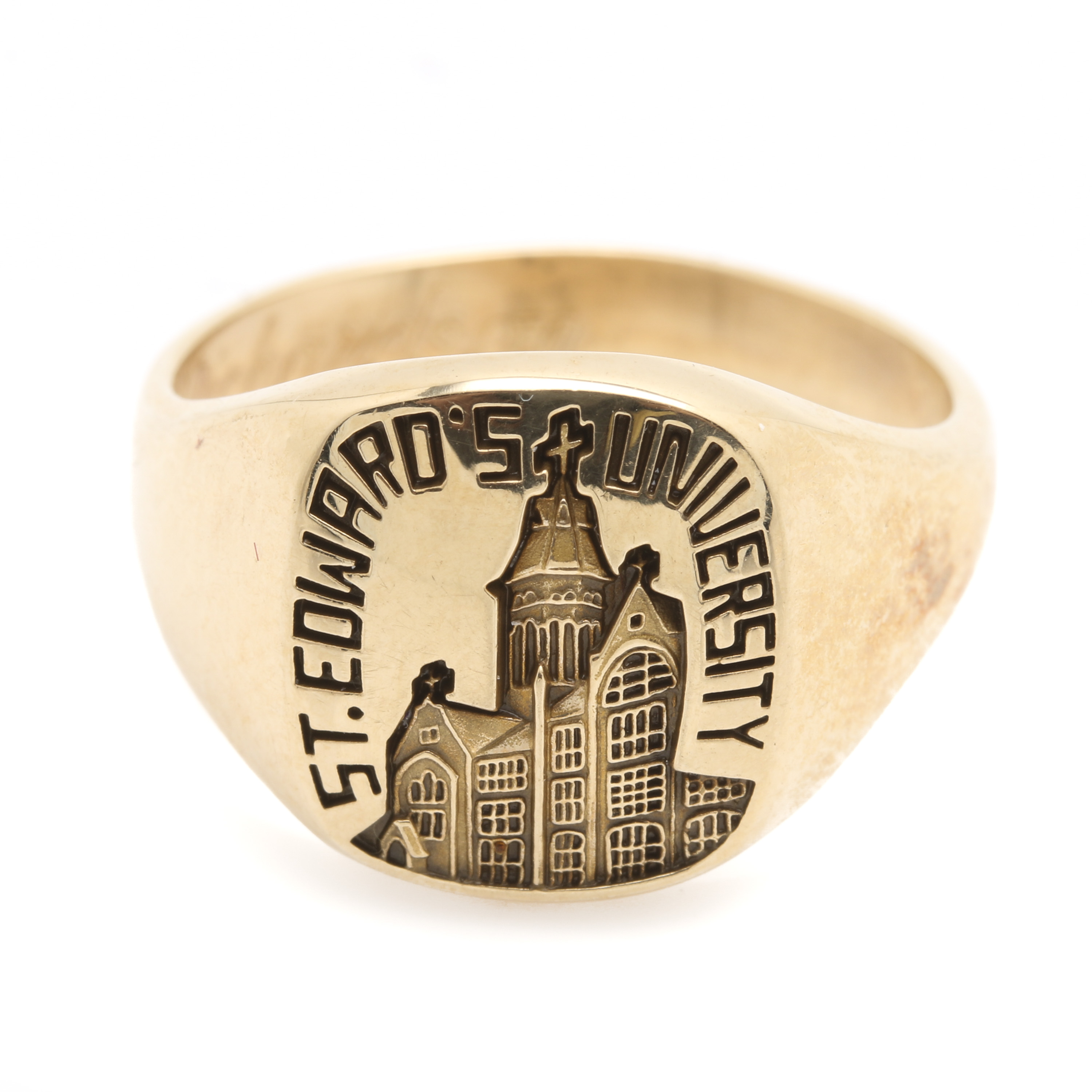 14K Yellow Gold St. Edwards University Ring