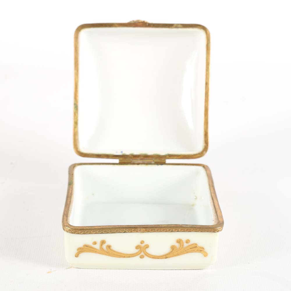 Collection of Vintage Jewelry and Trinket Boxes