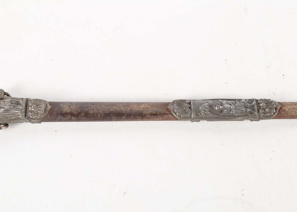 Vintage Knights of Columbus Masonic Templar Sword