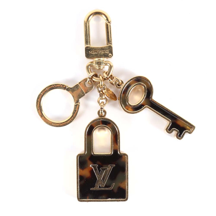 Louis Vuitton Logo Key Ring