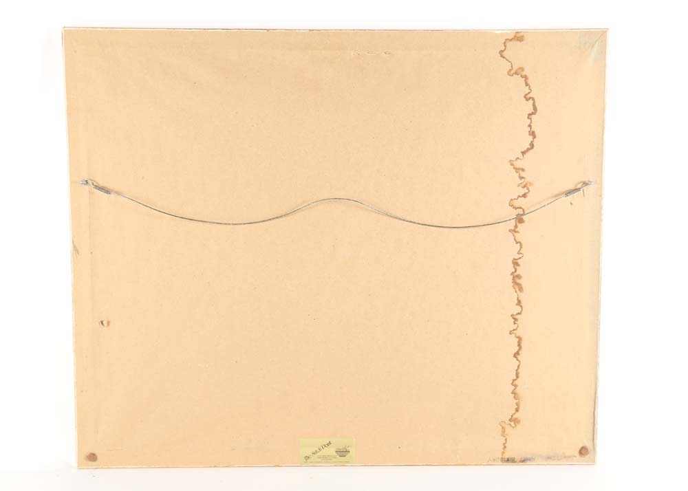 Framed Carousel Needlepoint