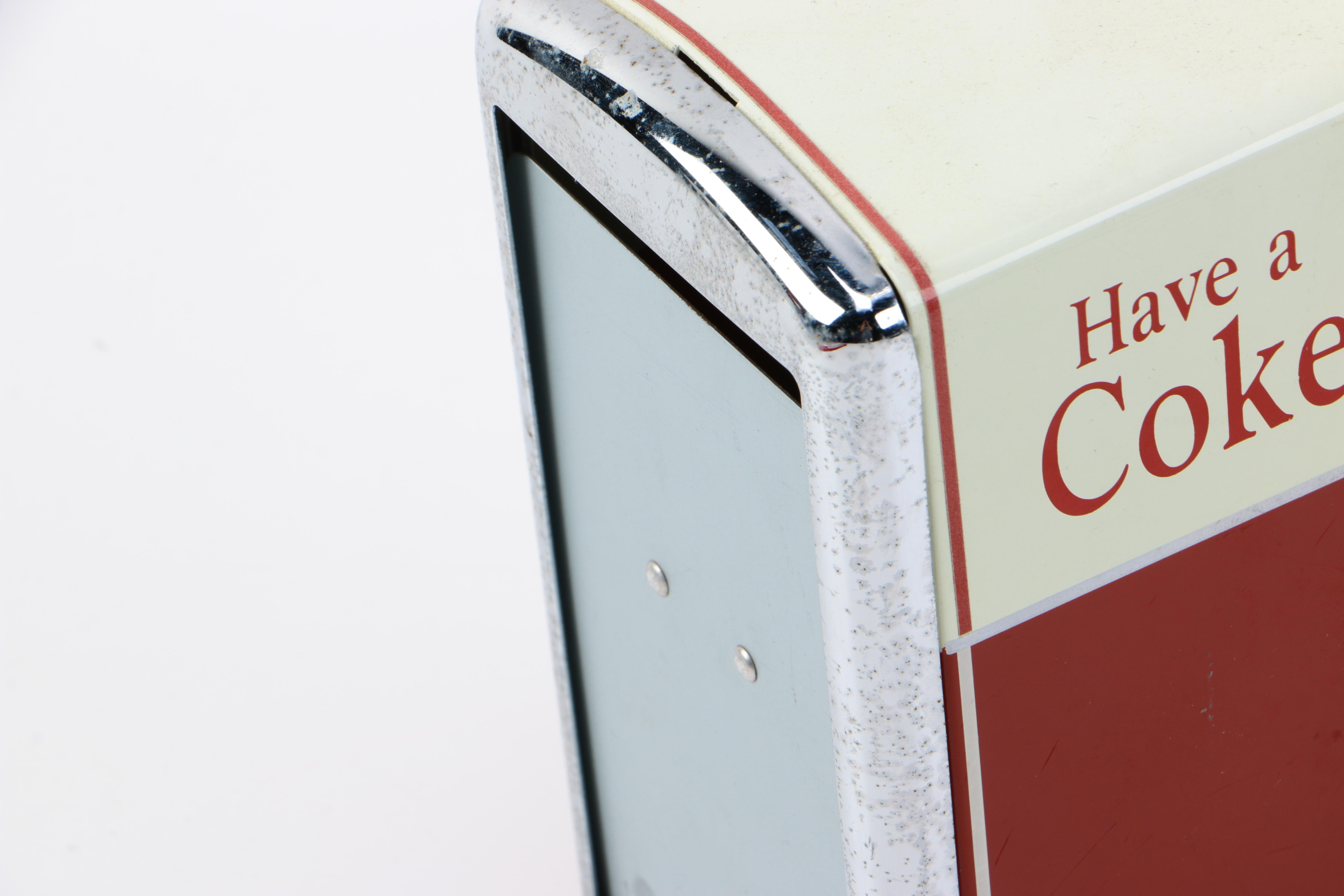 Coca-Cola Thermometer and Napkin Dispenser