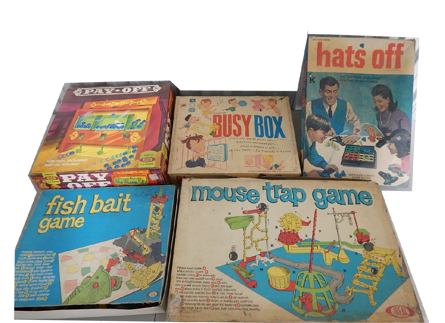 Vintage Games with Mouse Trap and More