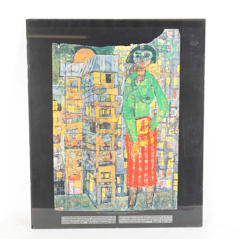 Vintage Mid Twentieth Century Offset Lithographs