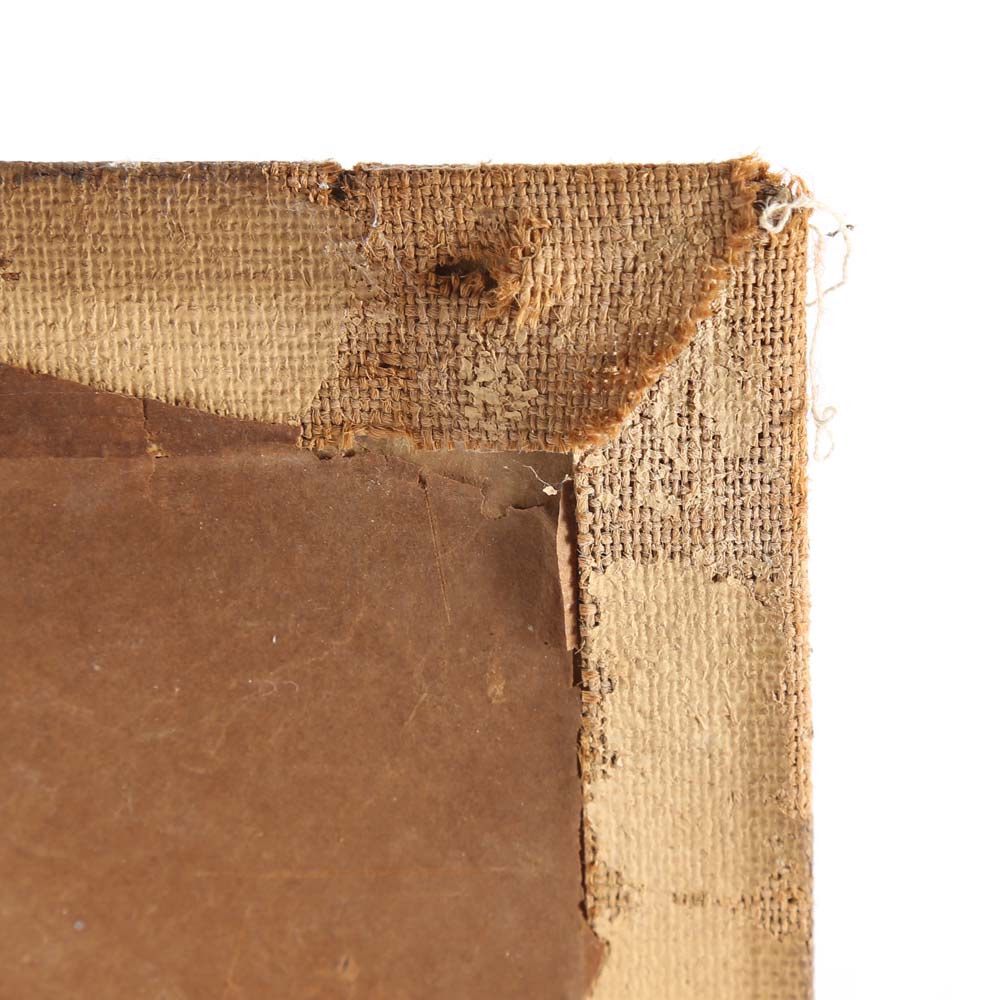 Lucia Romanelli 1932 Oil Portrait Painting on Canvas