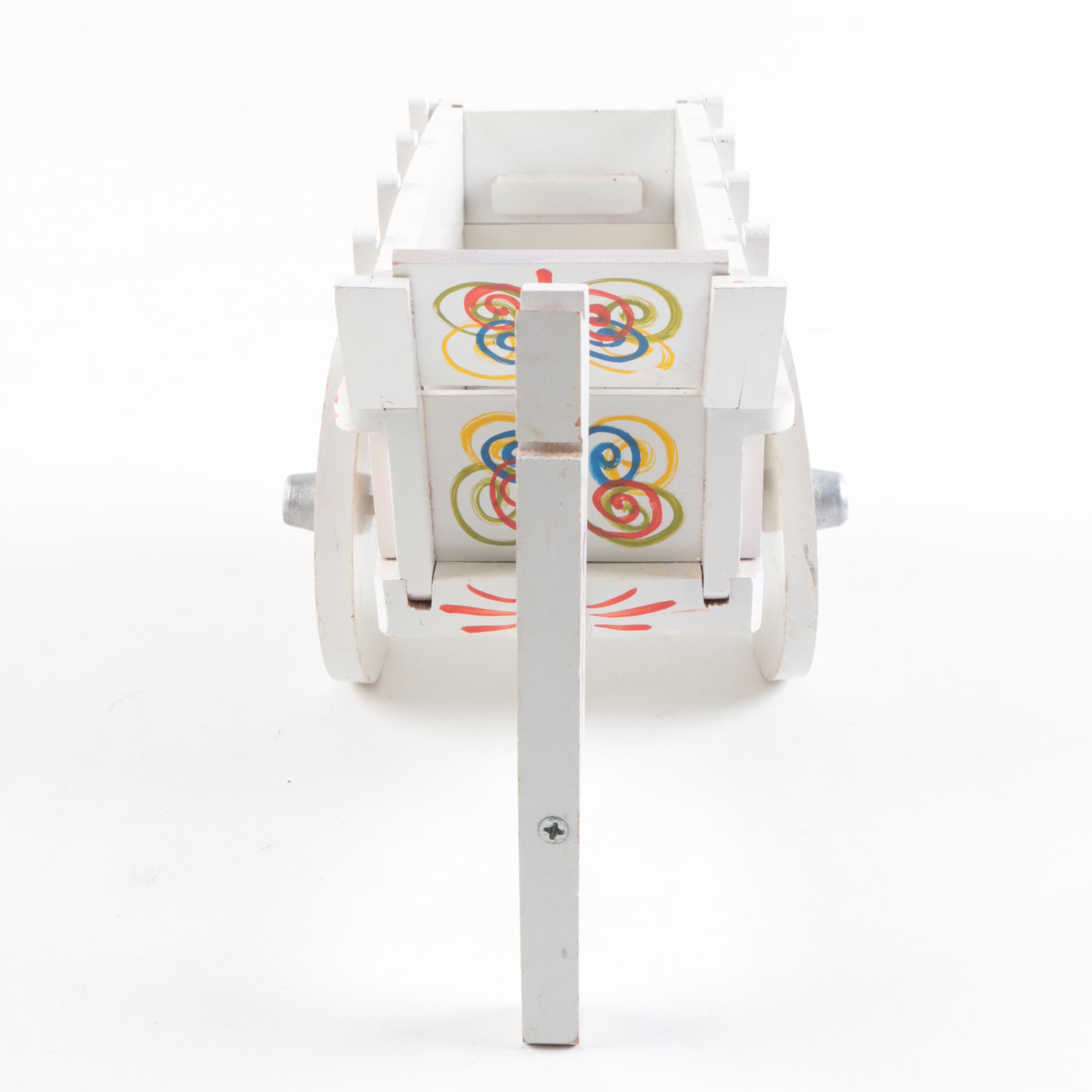 Miniature Costa Rican Decorative Wagon