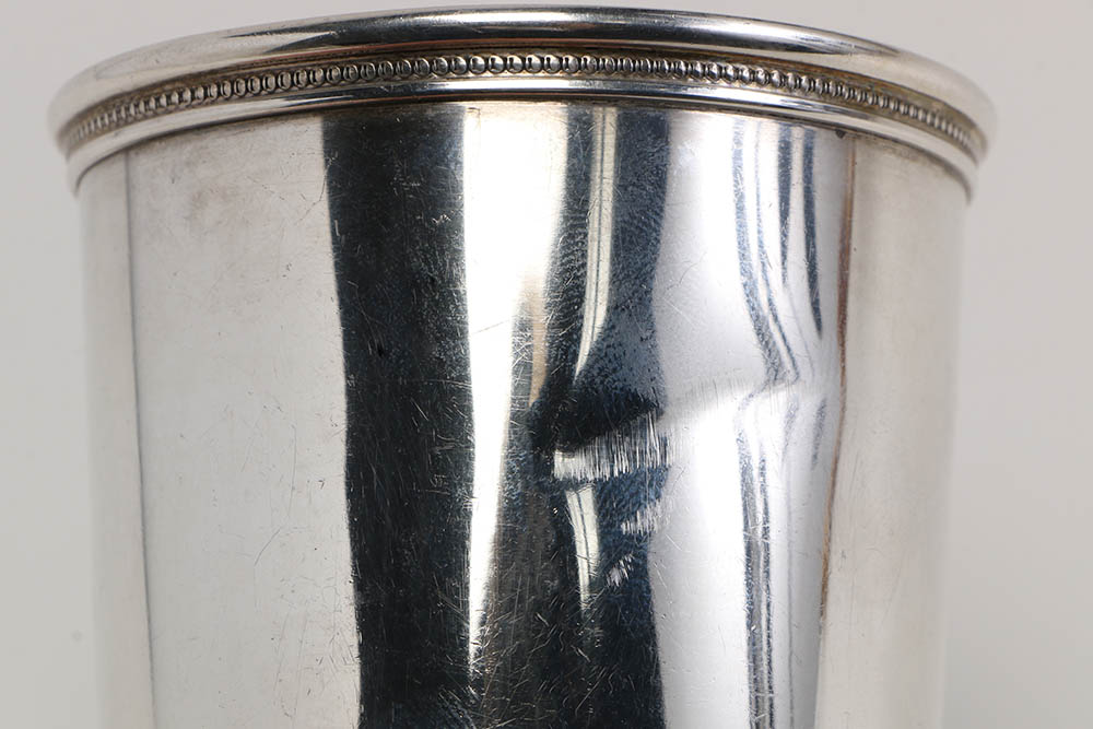Mark J. Scearce Sterling Mint Julep Cup