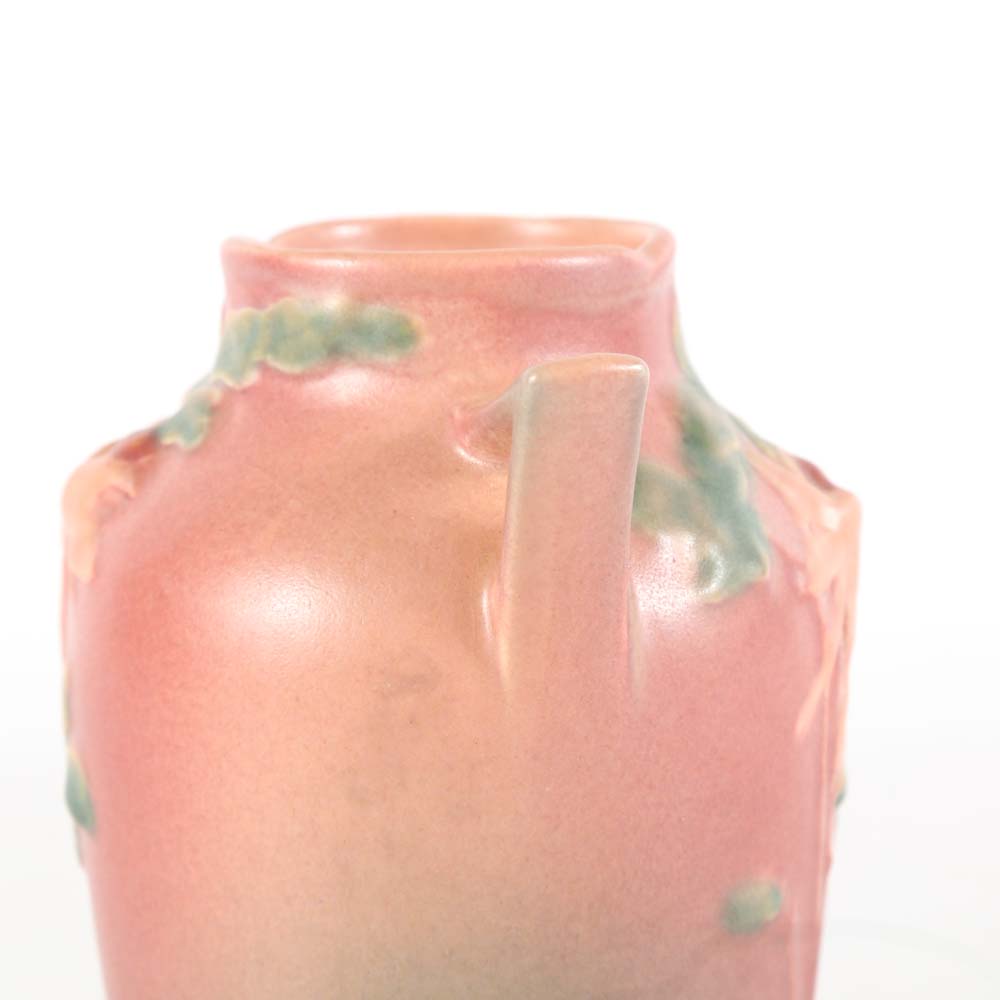 Vintage Roseville "Columbine" Pink Vase