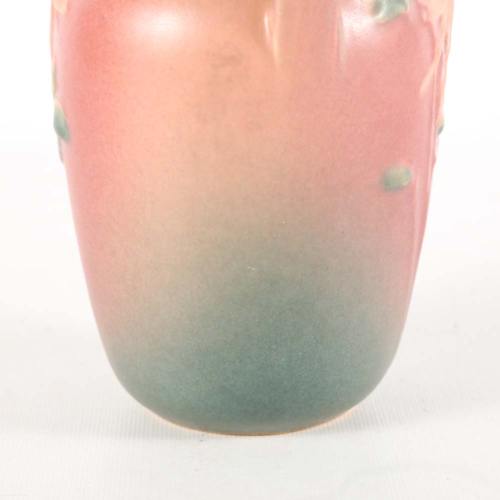 Vintage Roseville "Columbine" Pink Vase