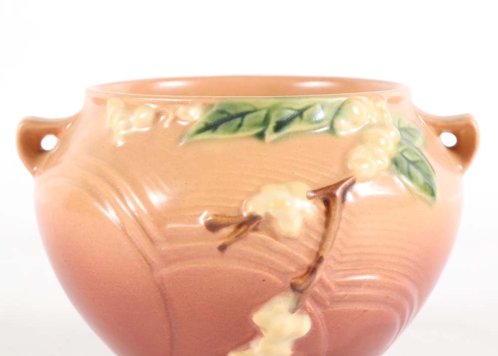 Roseville "Snowberry" Jardiniere