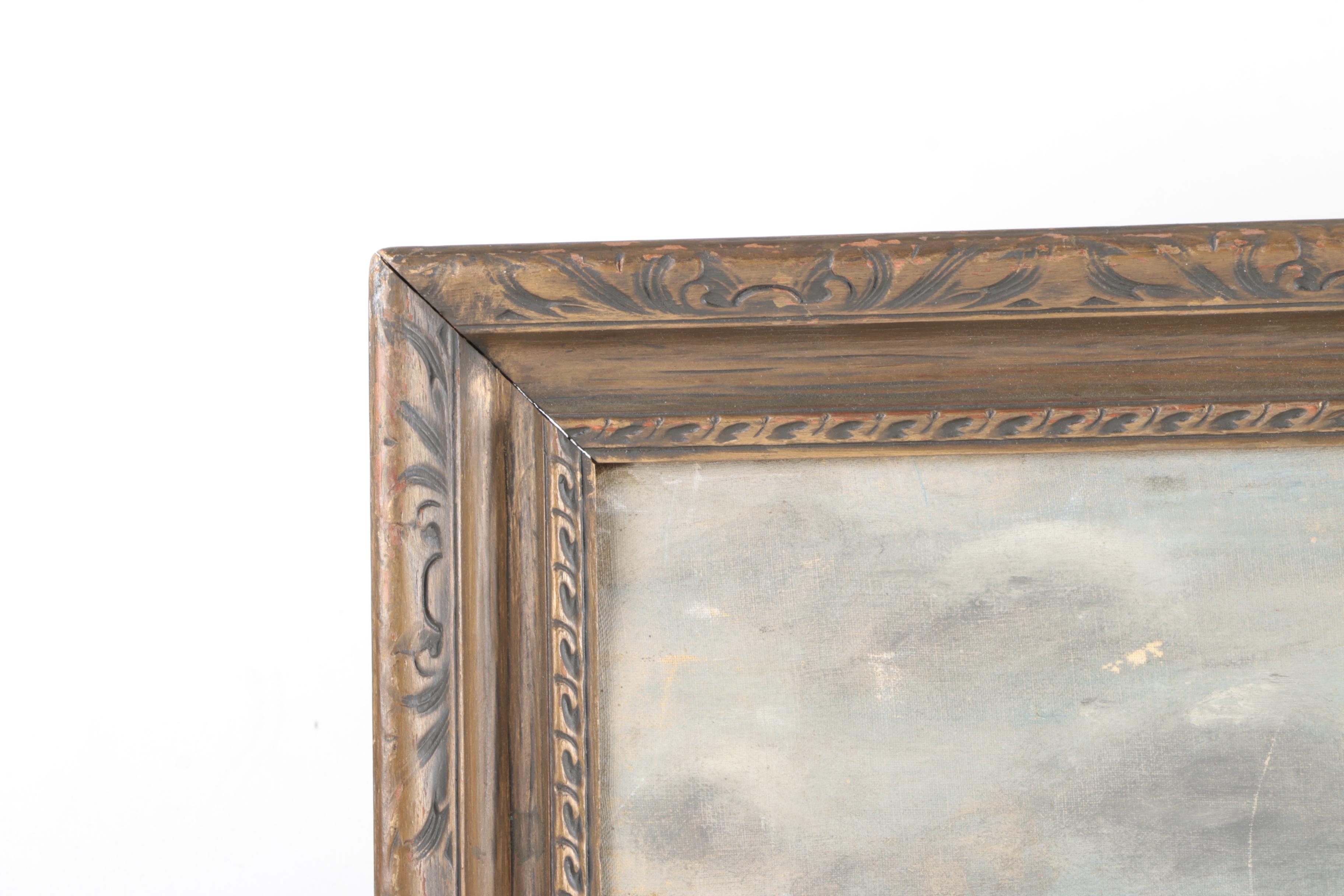 Oil Painting on Canvas of Pastoral Landscape