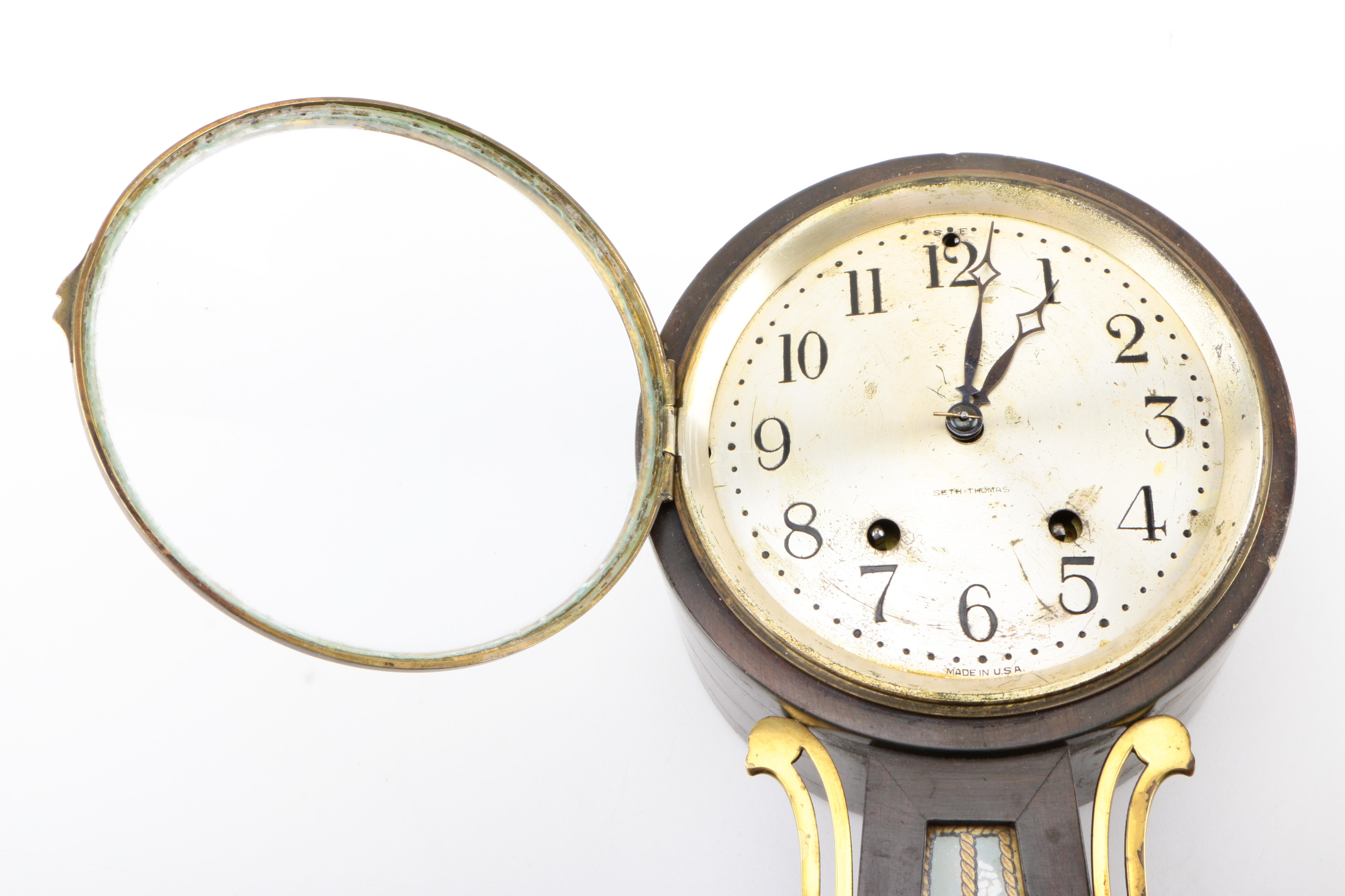 Seth Thomas "No. 2 Banjo" Wall Clock