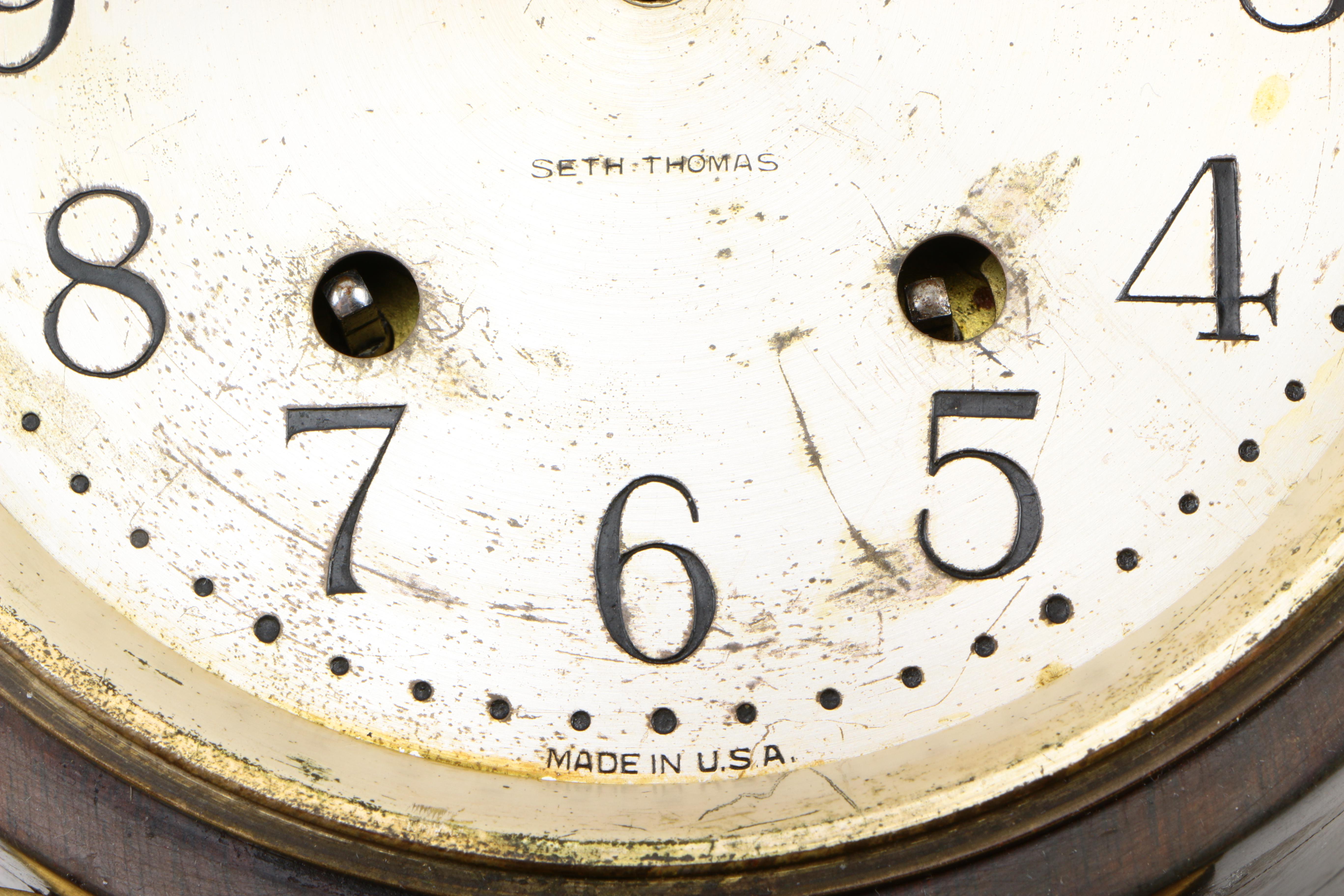 Seth Thomas "No. 2 Banjo" Wall Clock