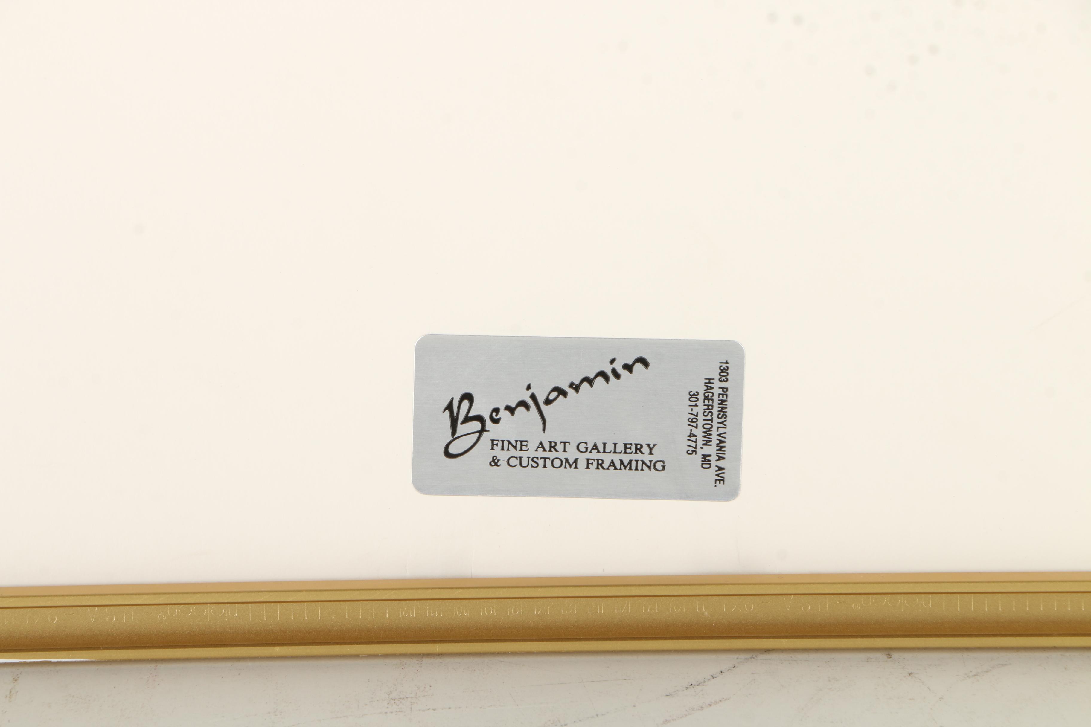 Art LaMay 1996 Waterfowl Festival Offset Lithograph Poster "Oh-So-Cozy"