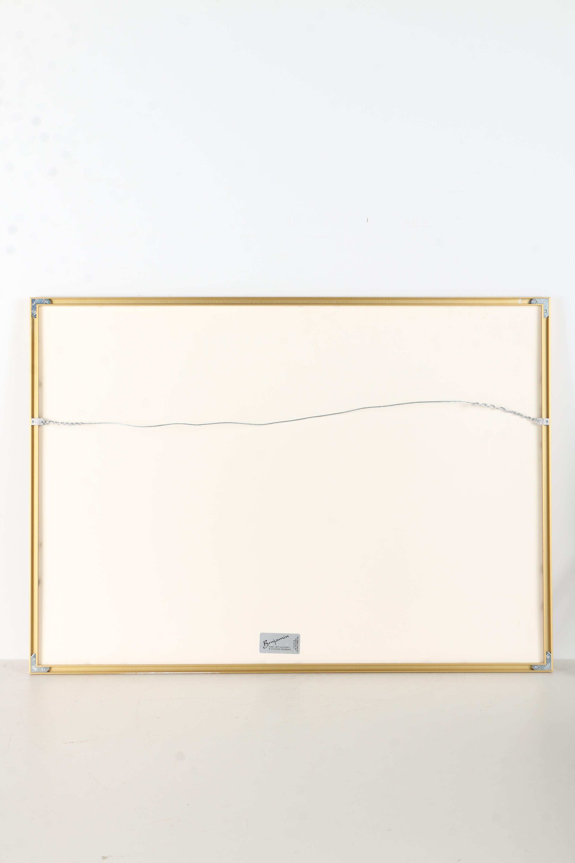 Art LaMay 1996 Waterfowl Festival Offset Lithograph Poster "Oh-So-Cozy"