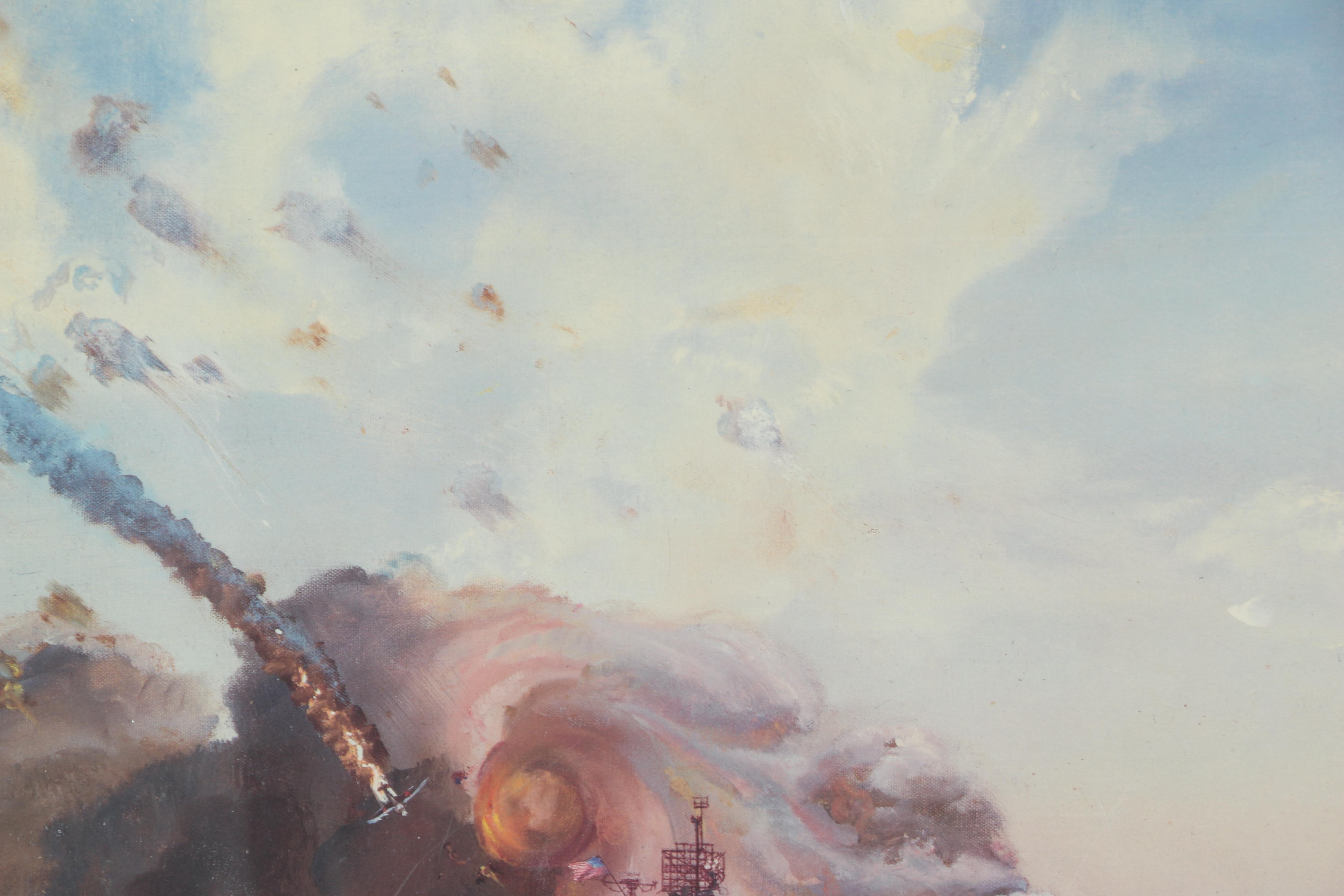 Kipp Soldwedel Offset Lithograph Print "Intrepid"