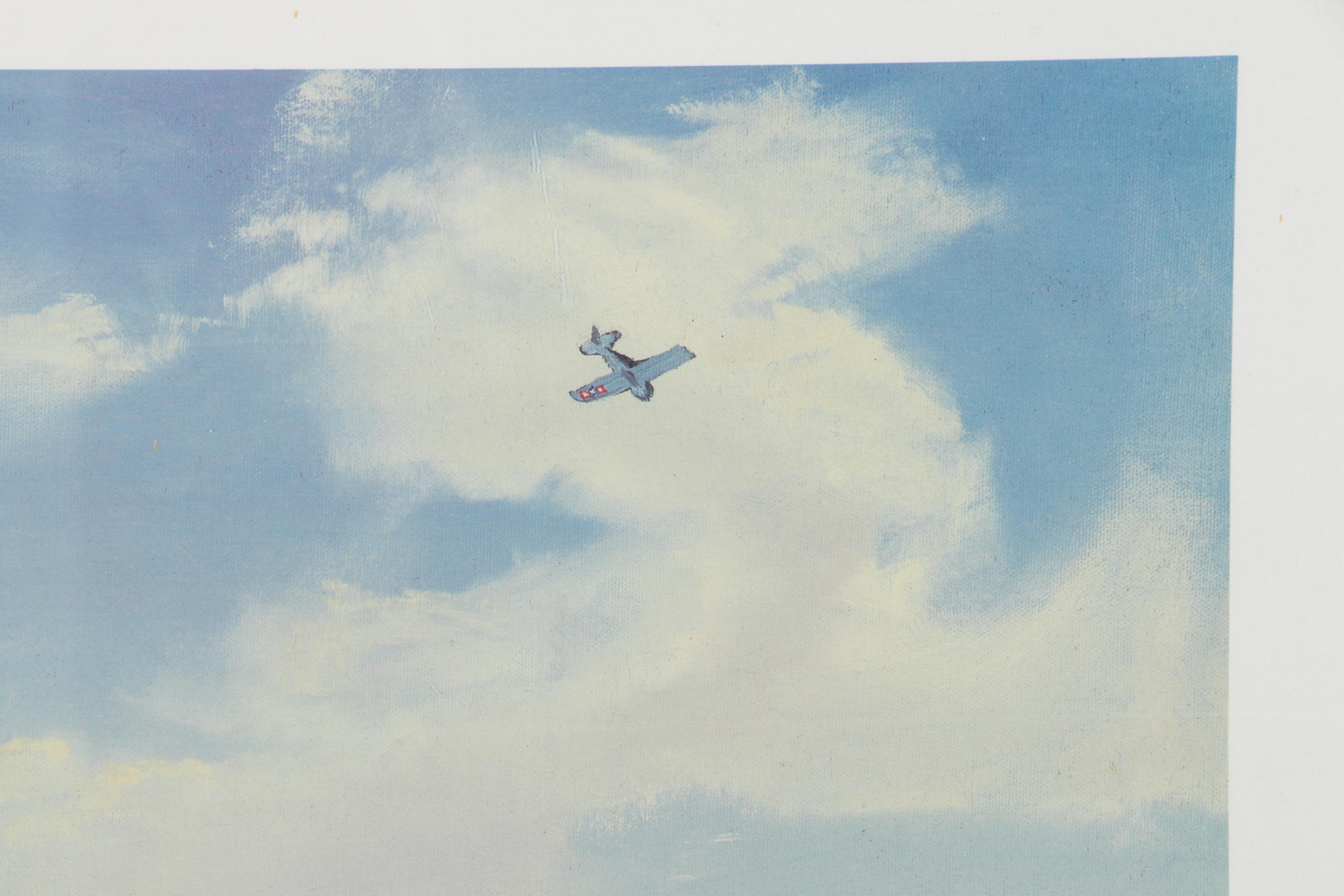 Kipp Soldwedel Offset Lithograph Print "Intrepid"