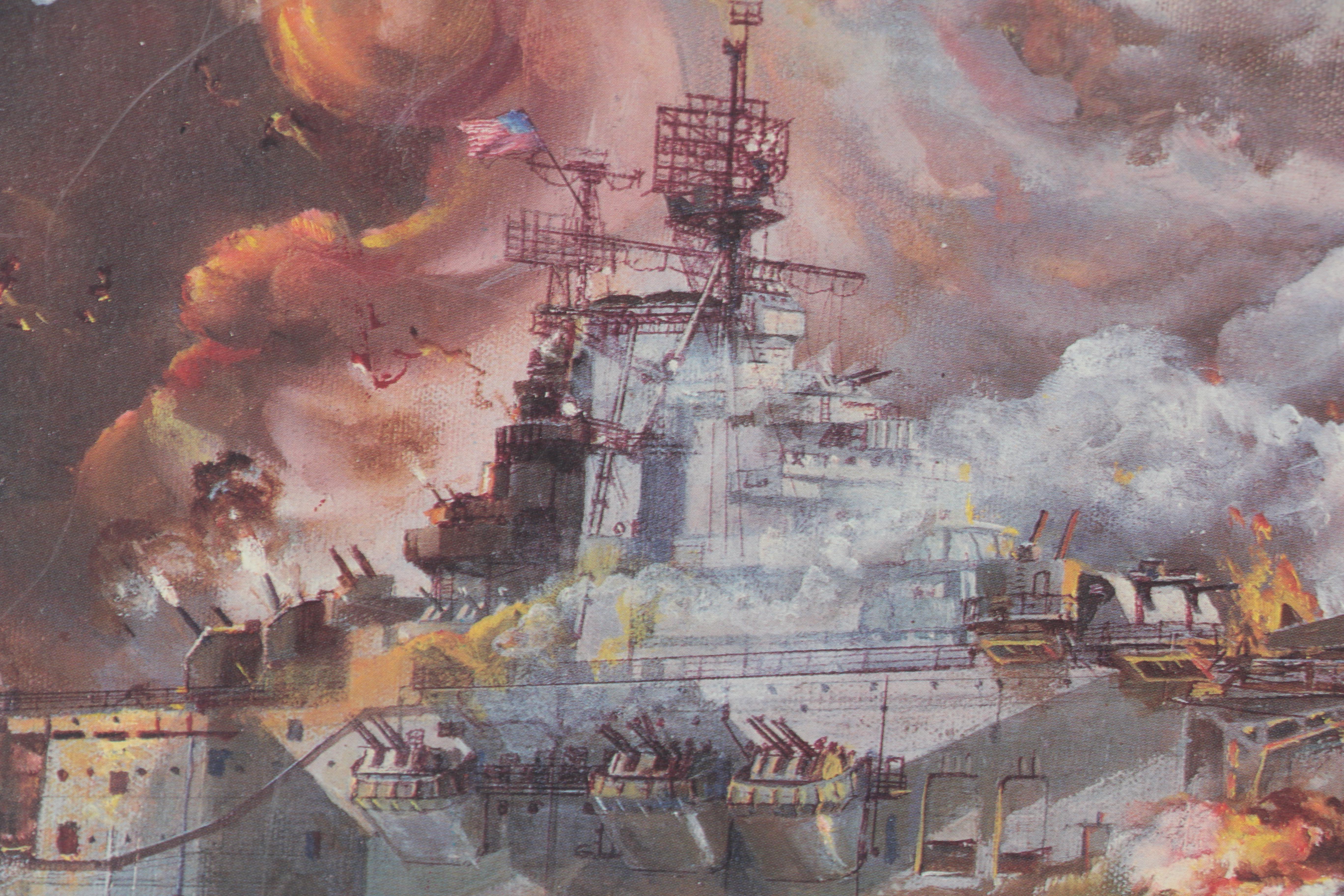 Kipp Soldwedel Offset Lithograph Print "Intrepid"