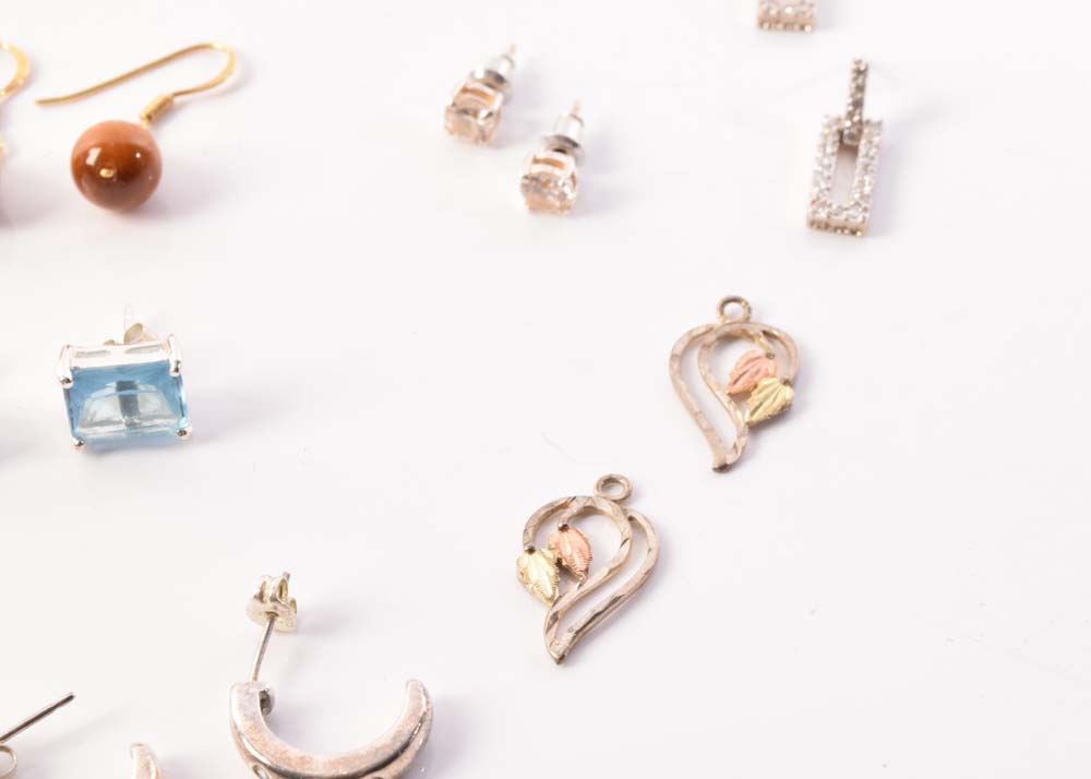 Sterling Silver Earring Collection