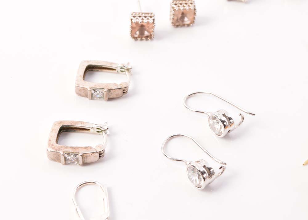 Sterling Silver Earring Collection