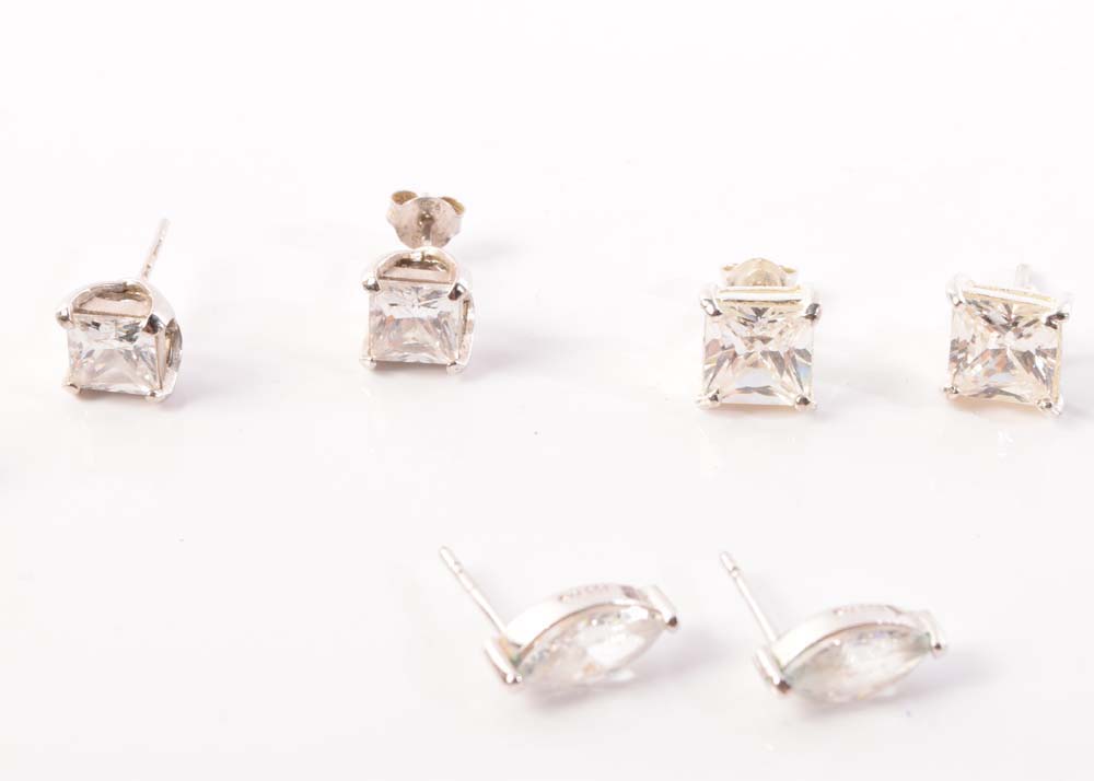 Sterling Silver Earring Collection
