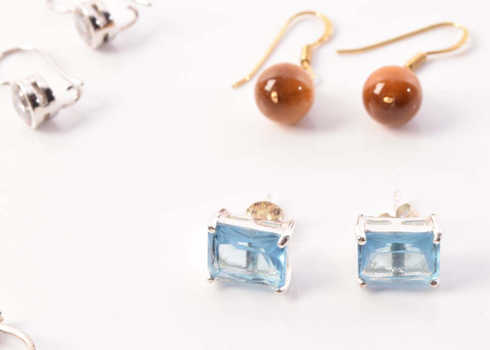 Sterling Silver Earring Collection