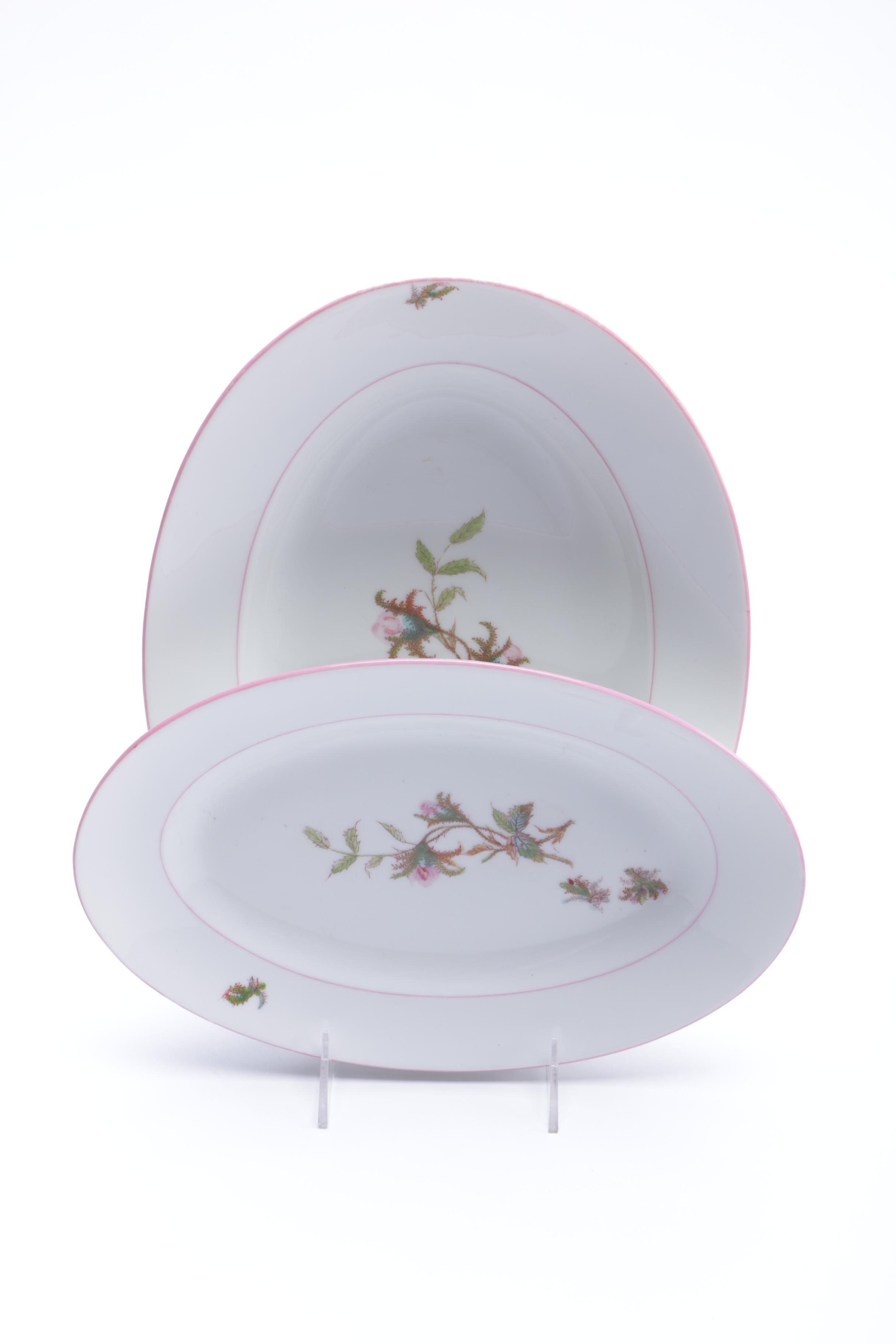 Haviland Limoges "Moss Rose" China