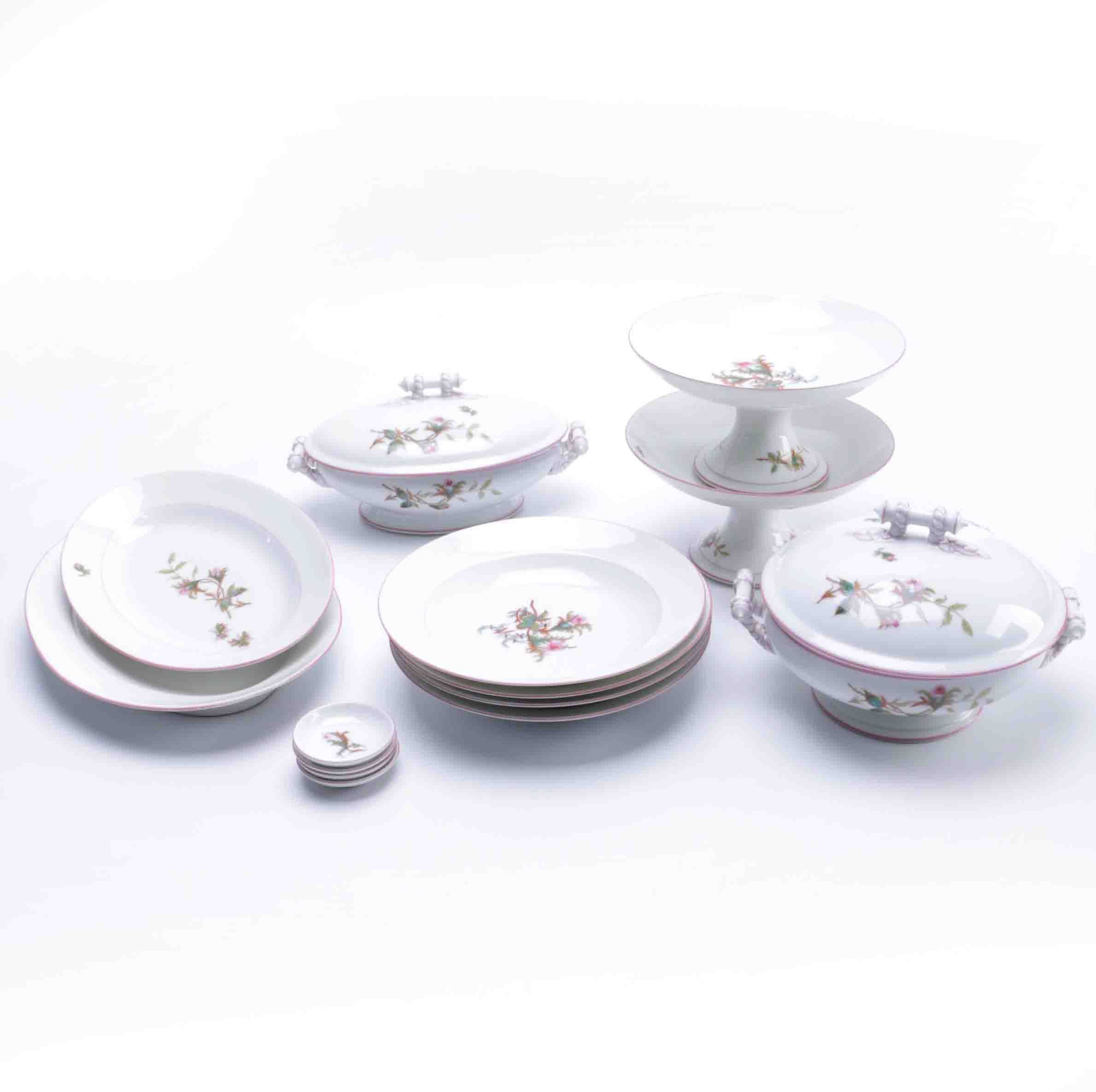 Haviland Limoges "Moss Rose" China