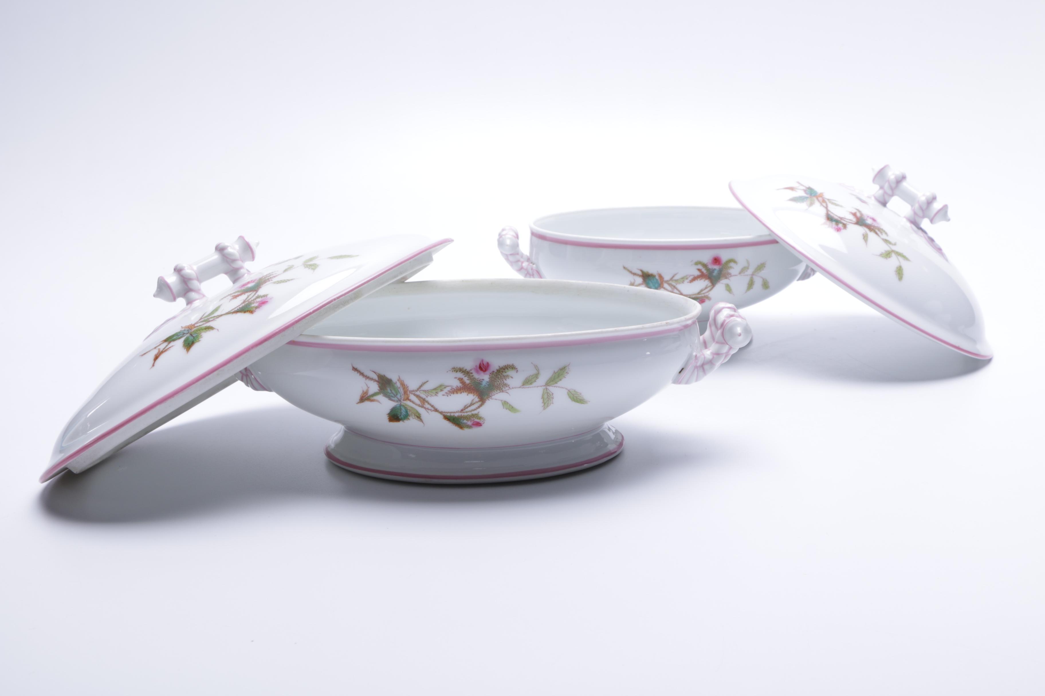 Haviland Limoges "Moss Rose" China