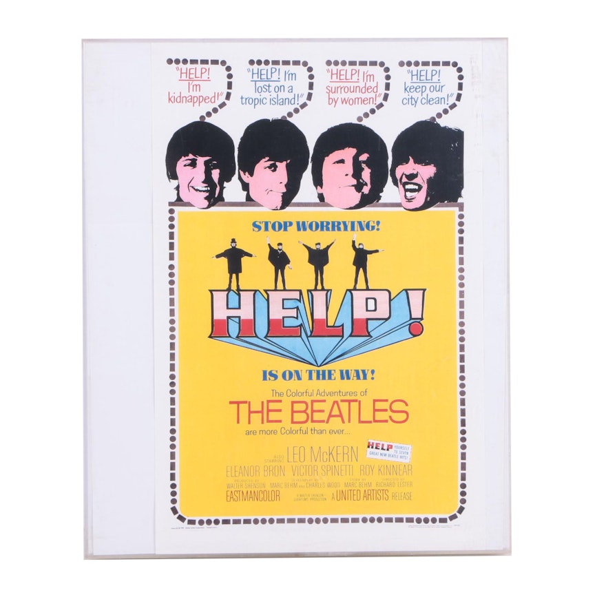 Giclee Reproduction after The Beatles Movie Poster "Help"