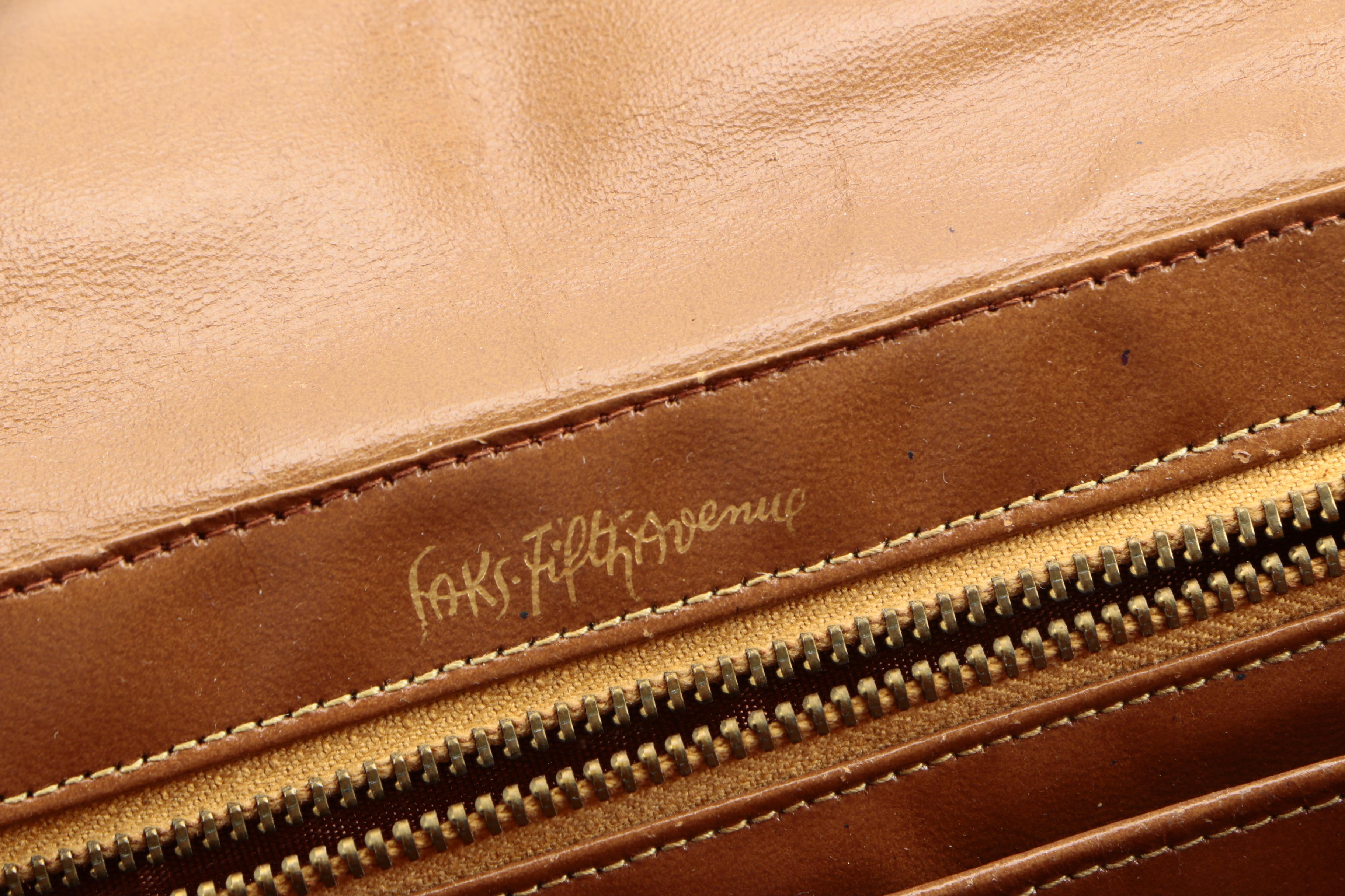 Assortment of Vintage Handbags Including Alligator Saks Fifth Avenue