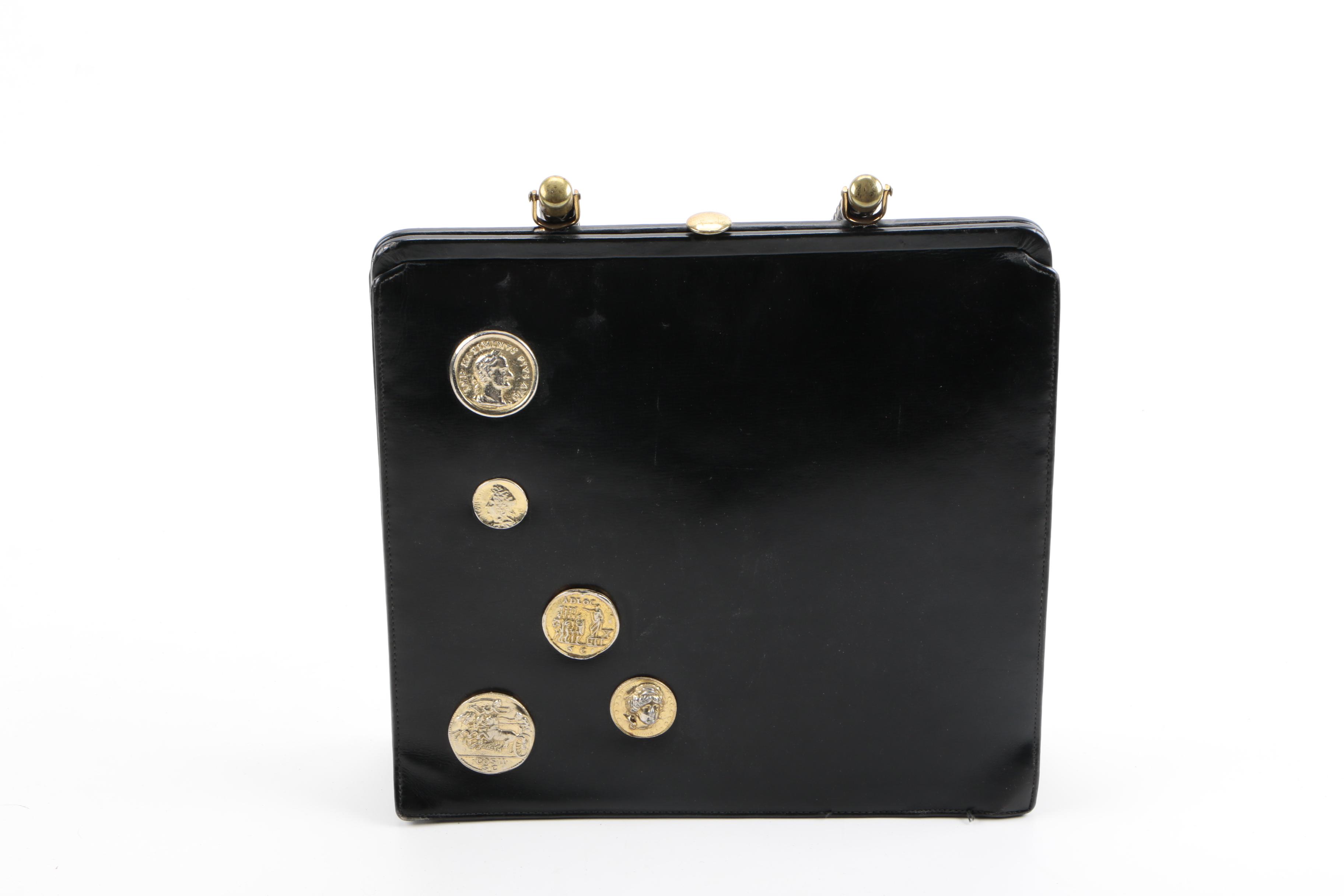 Assortment of Vintage Handbags Including Alligator Saks Fifth Avenue