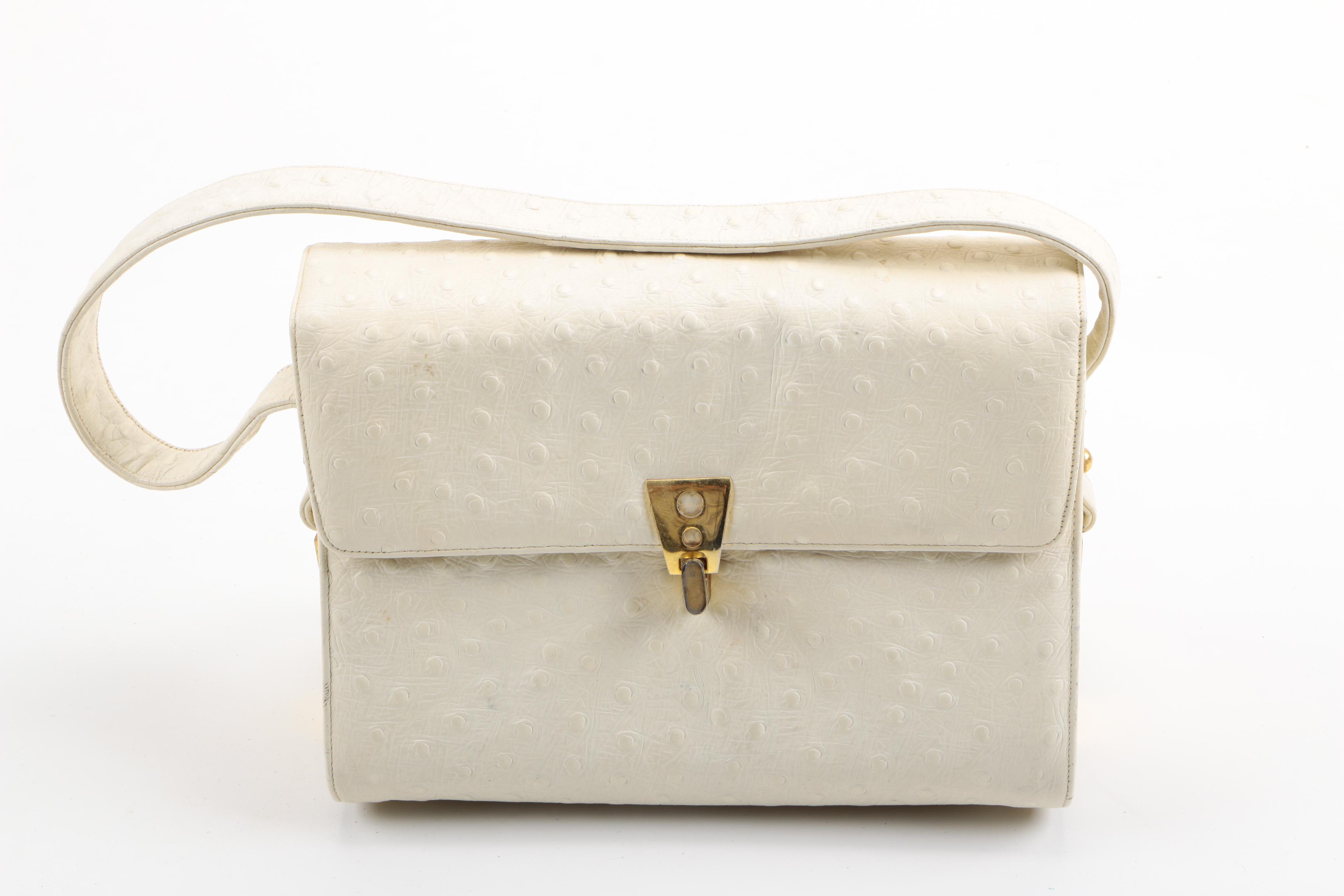 Assortment of Vintage Handbags Including Alligator Saks Fifth Avenue