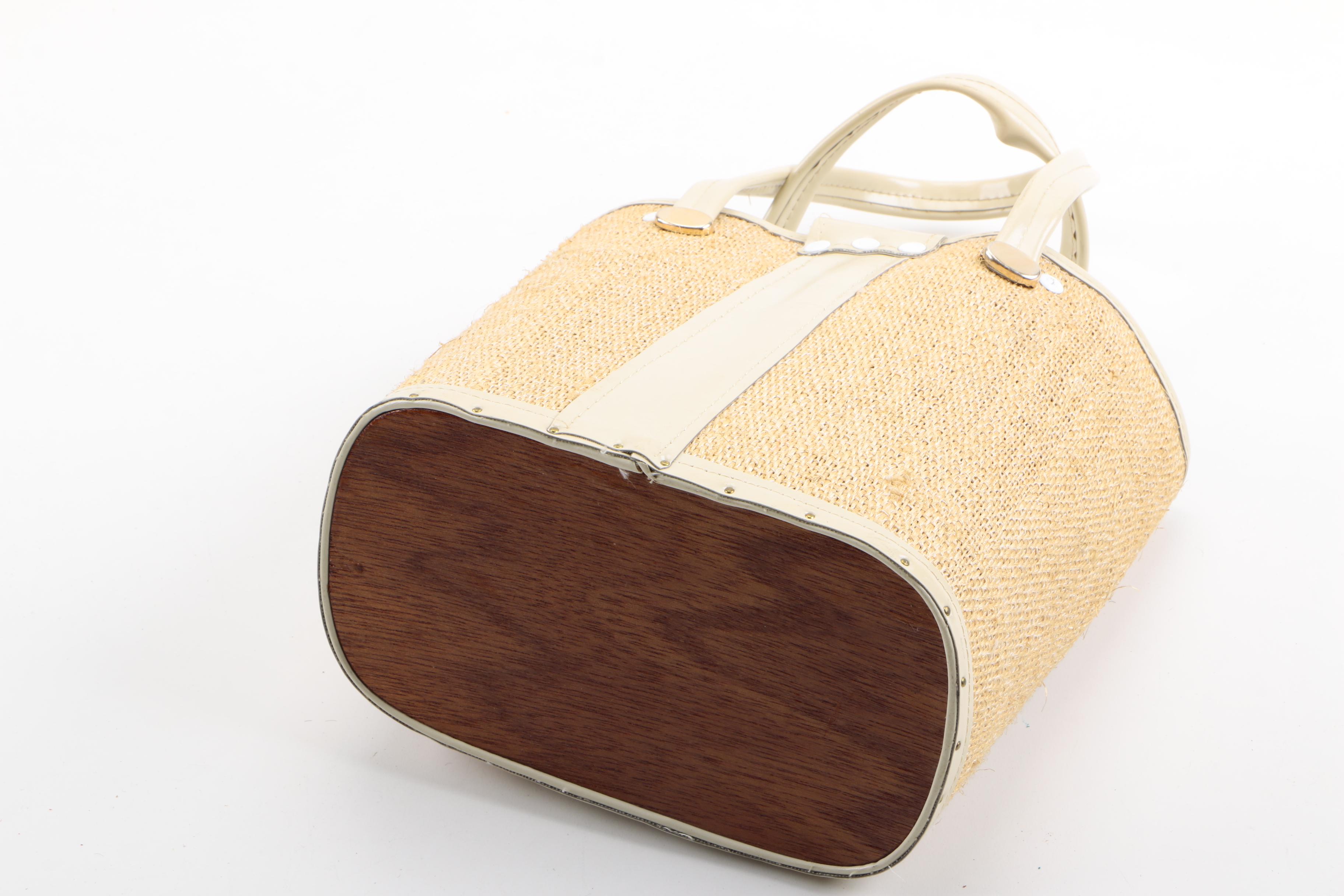 Assortment of Vintage Handbags Including Alligator Saks Fifth Avenue