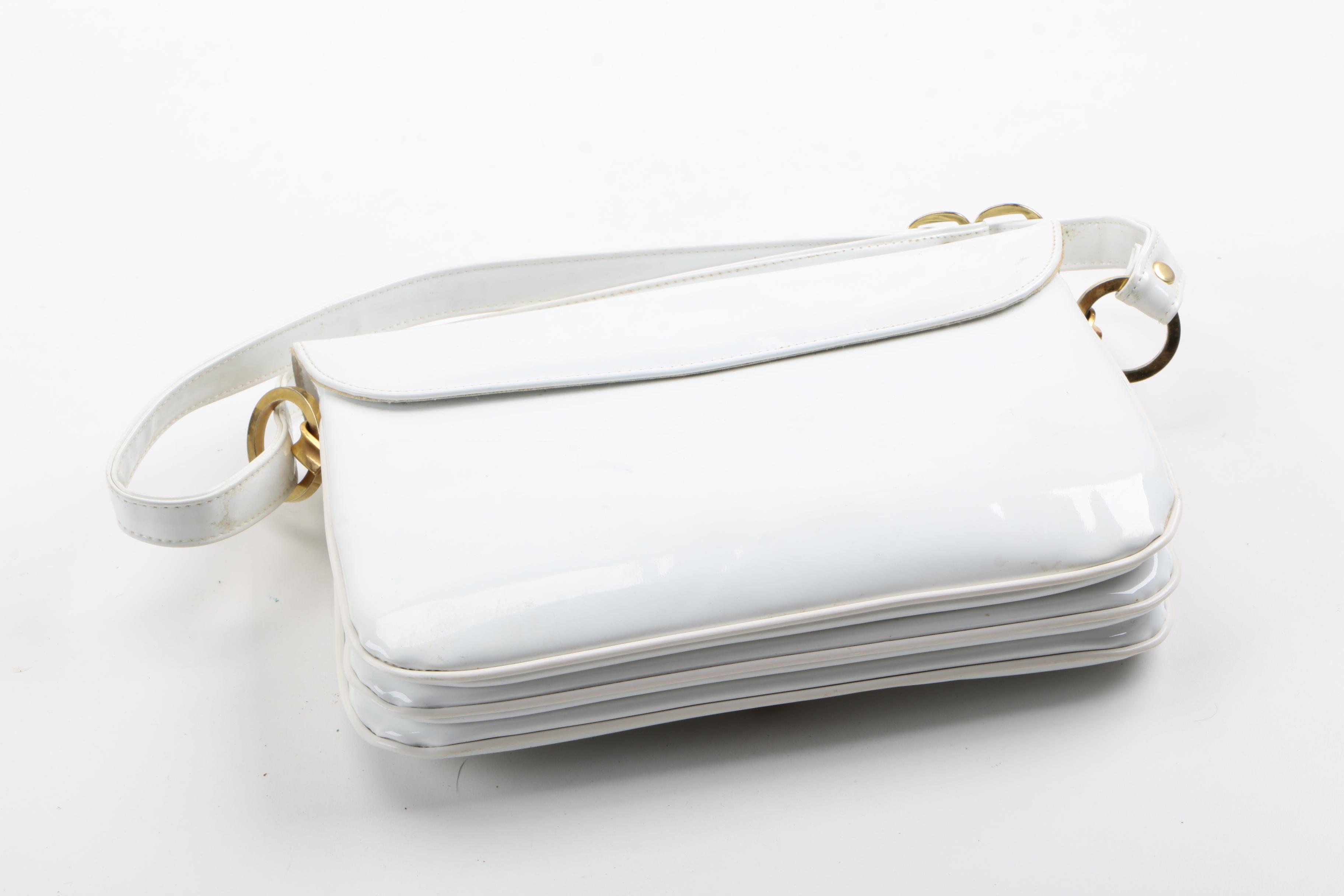 Assortment of Vintage Handbags Including Alligator Saks Fifth Avenue