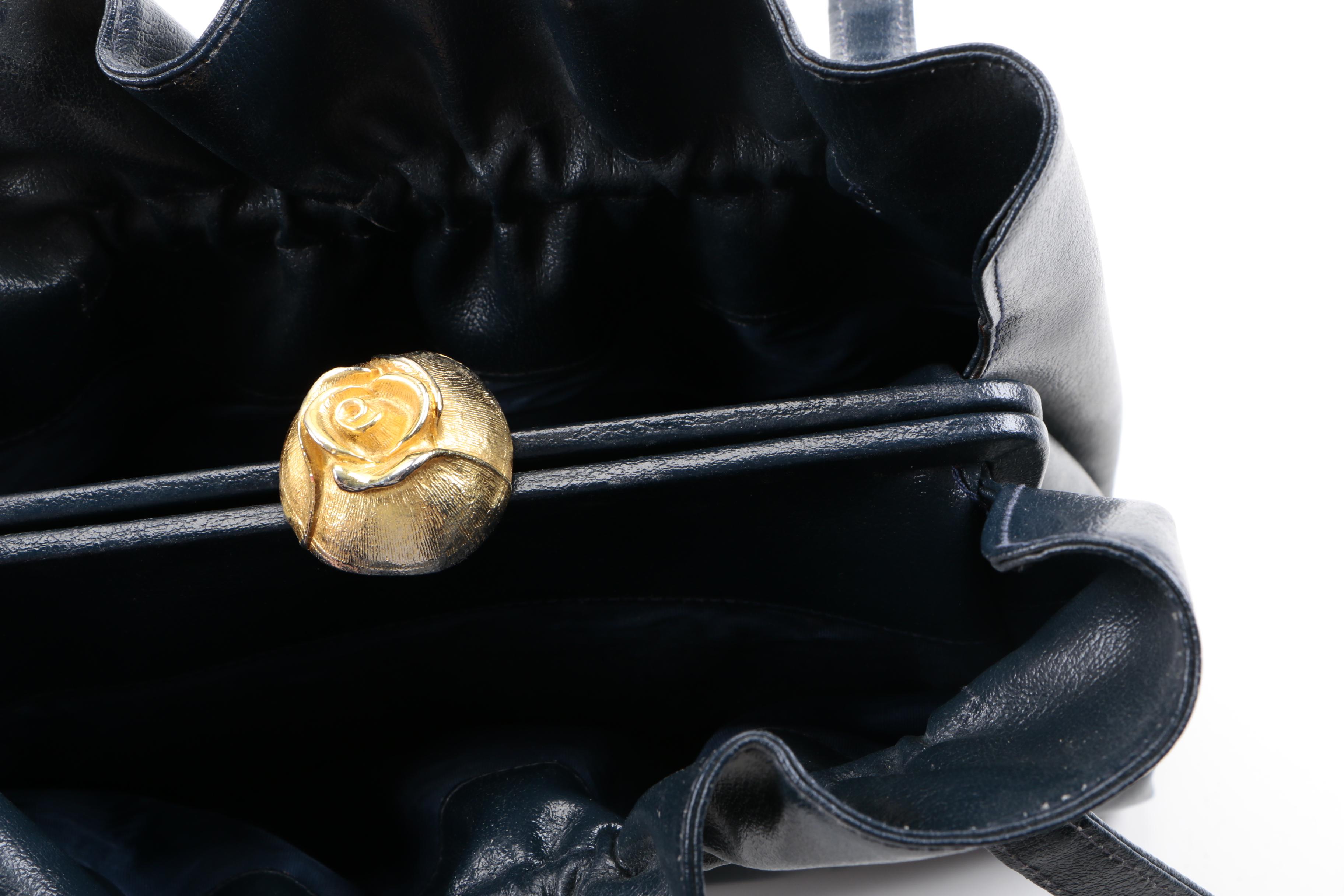 Assortment of Vintage Handbags Including Alligator Saks Fifth Avenue