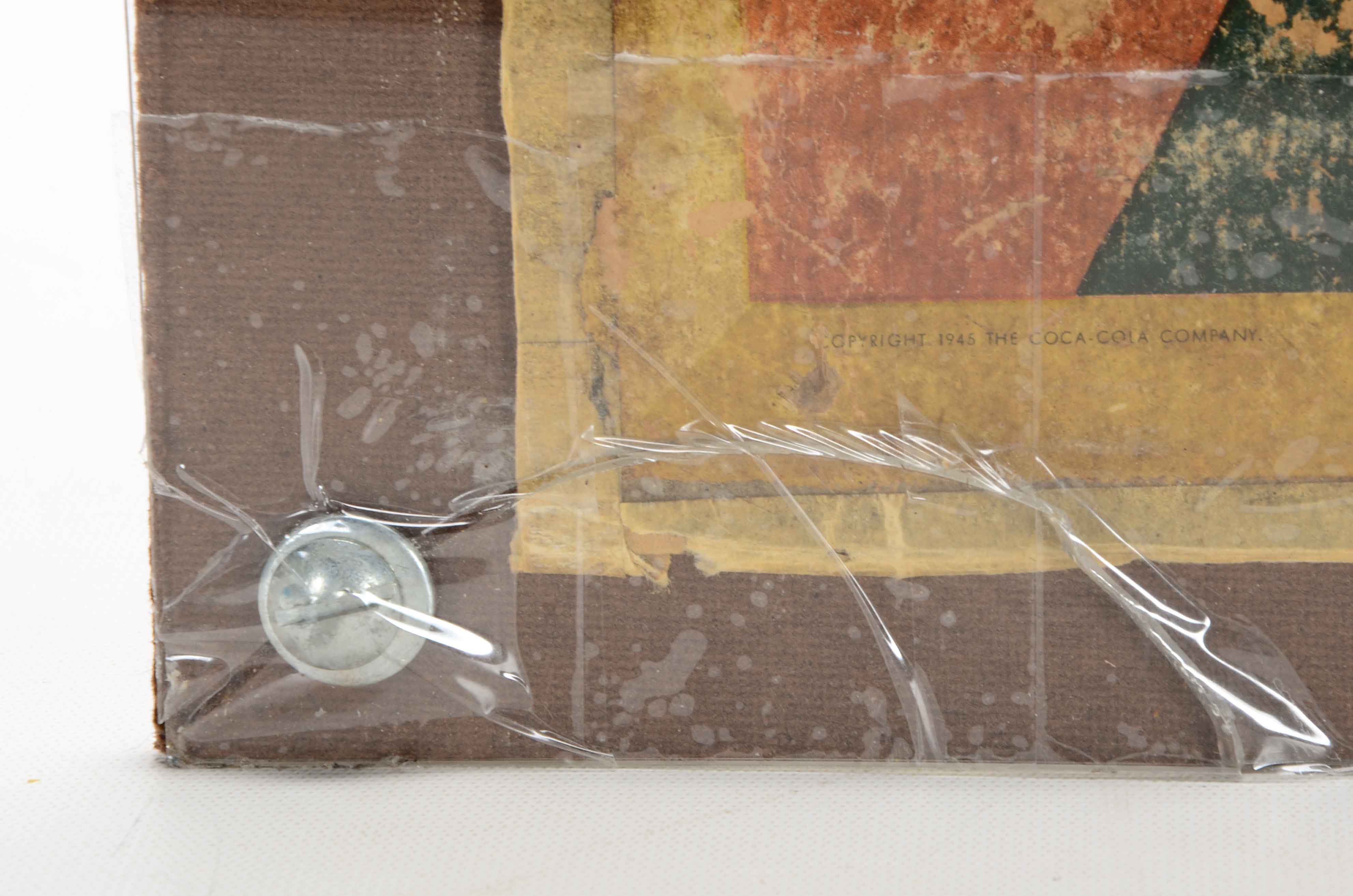 1945 Coca-Cola Large Sign