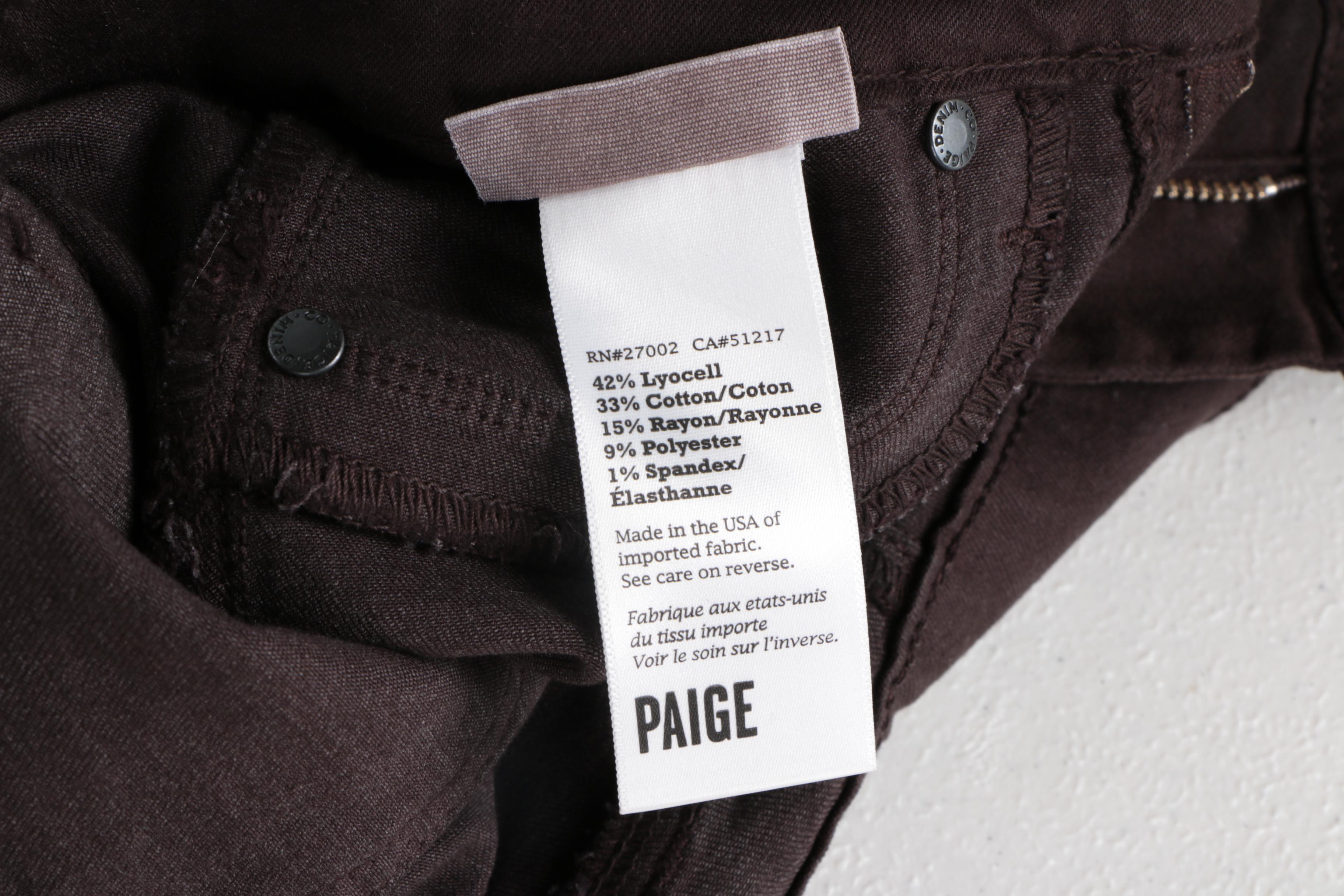 Paige and Joe's Women's Pants