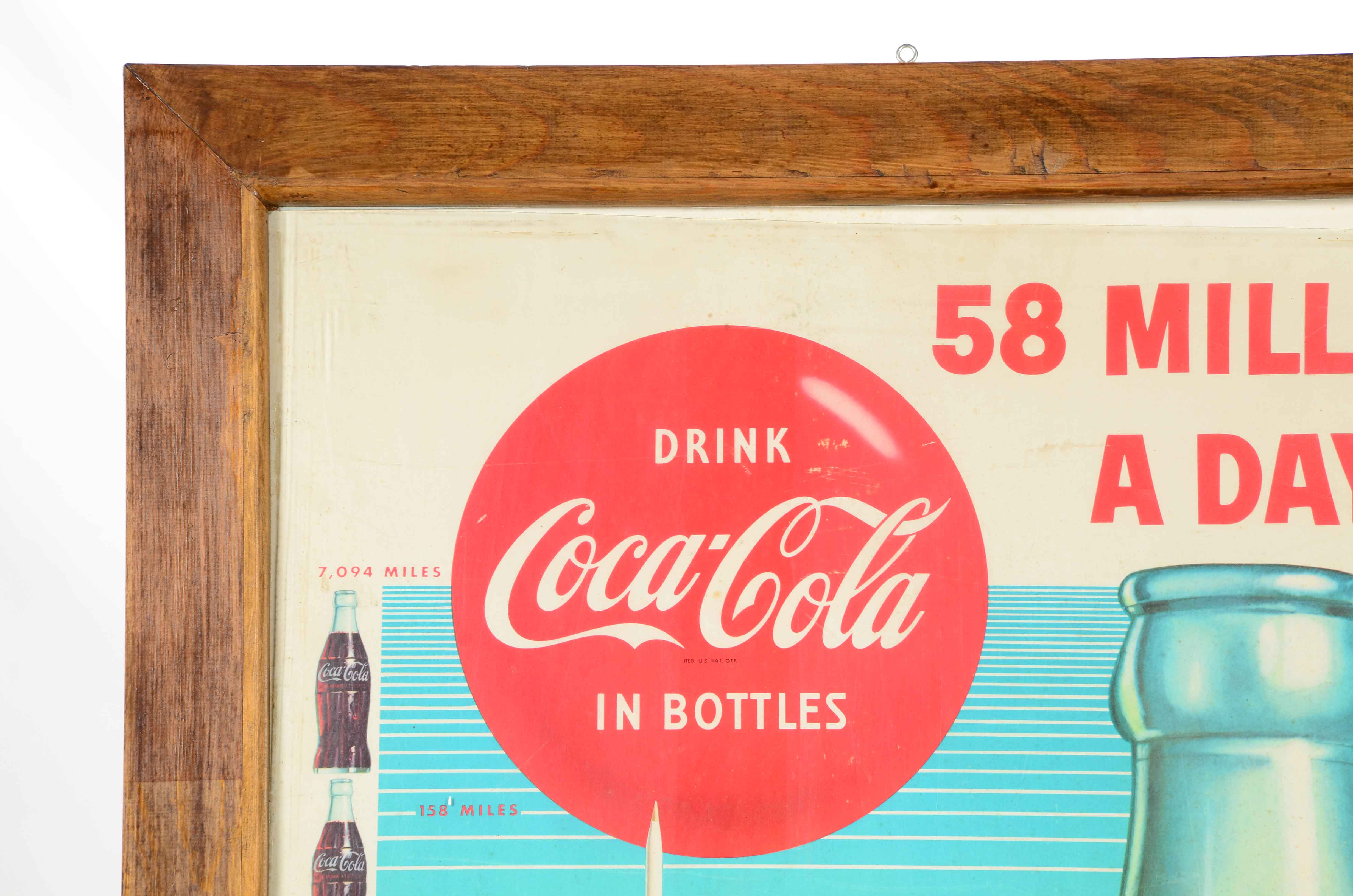 1950/Early 1960s Coca-Cola Sign